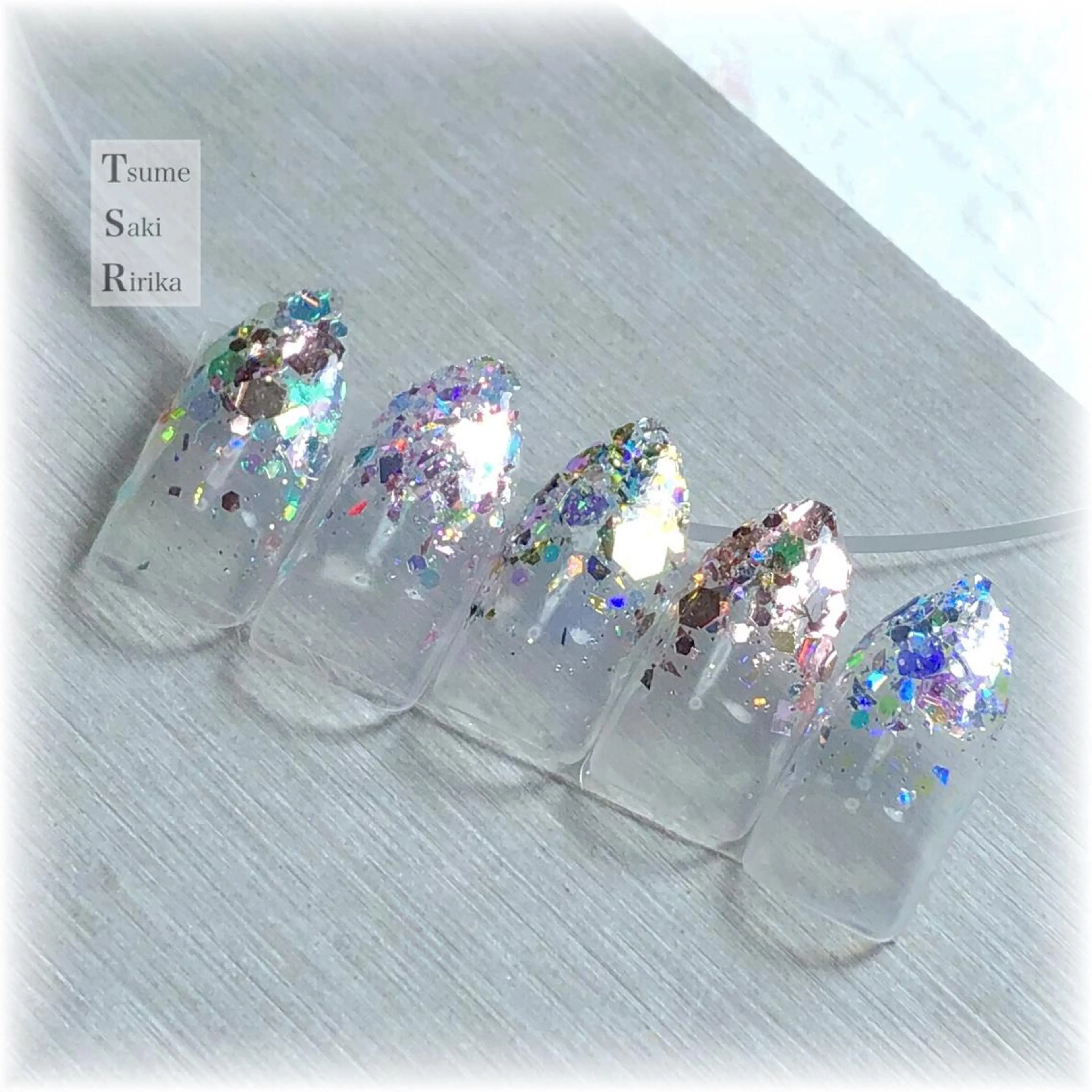 ネイル 爪咲 りり花のネイルデザイン