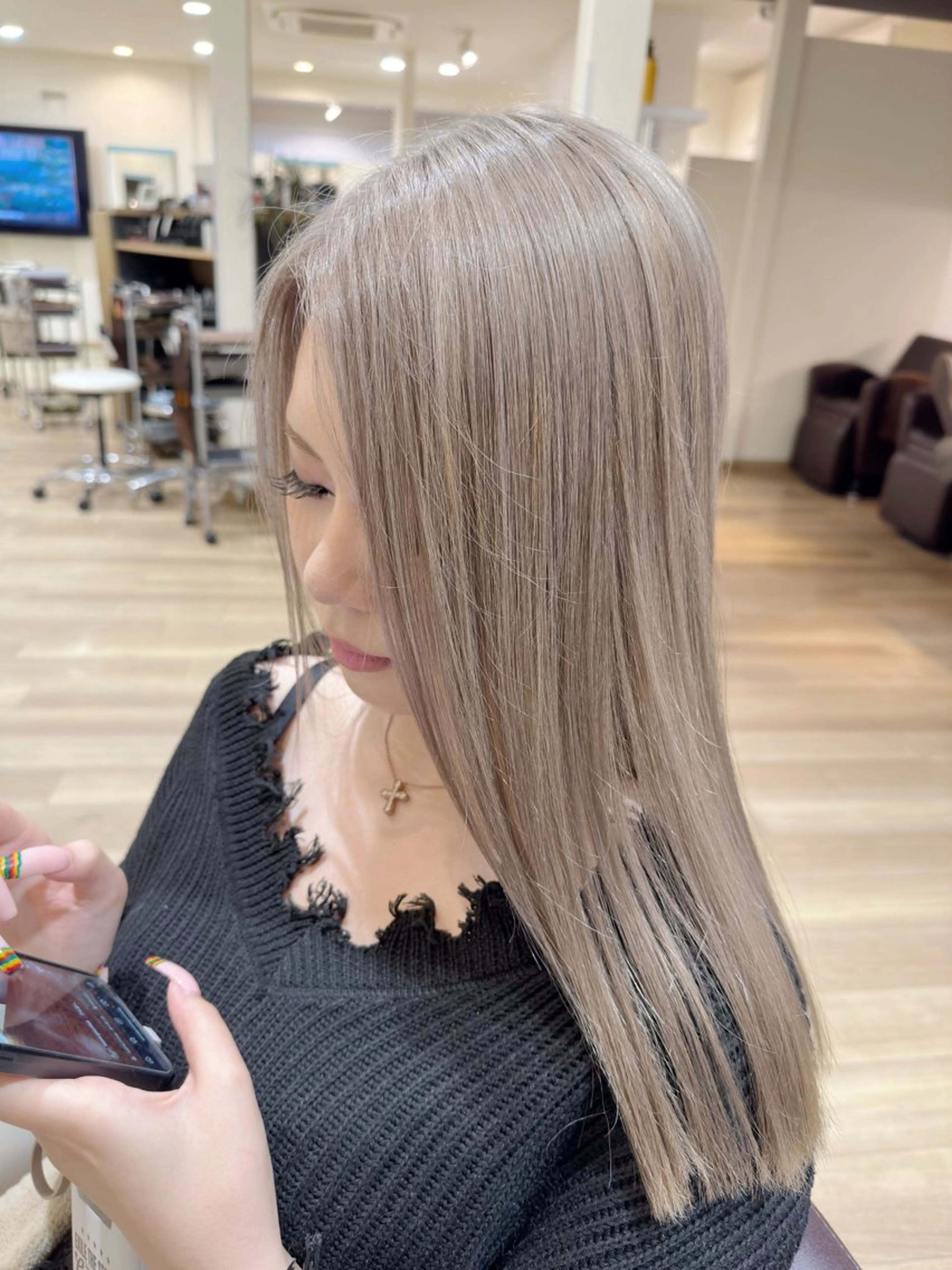 ロング 玉木 雄也のヘアスタイル