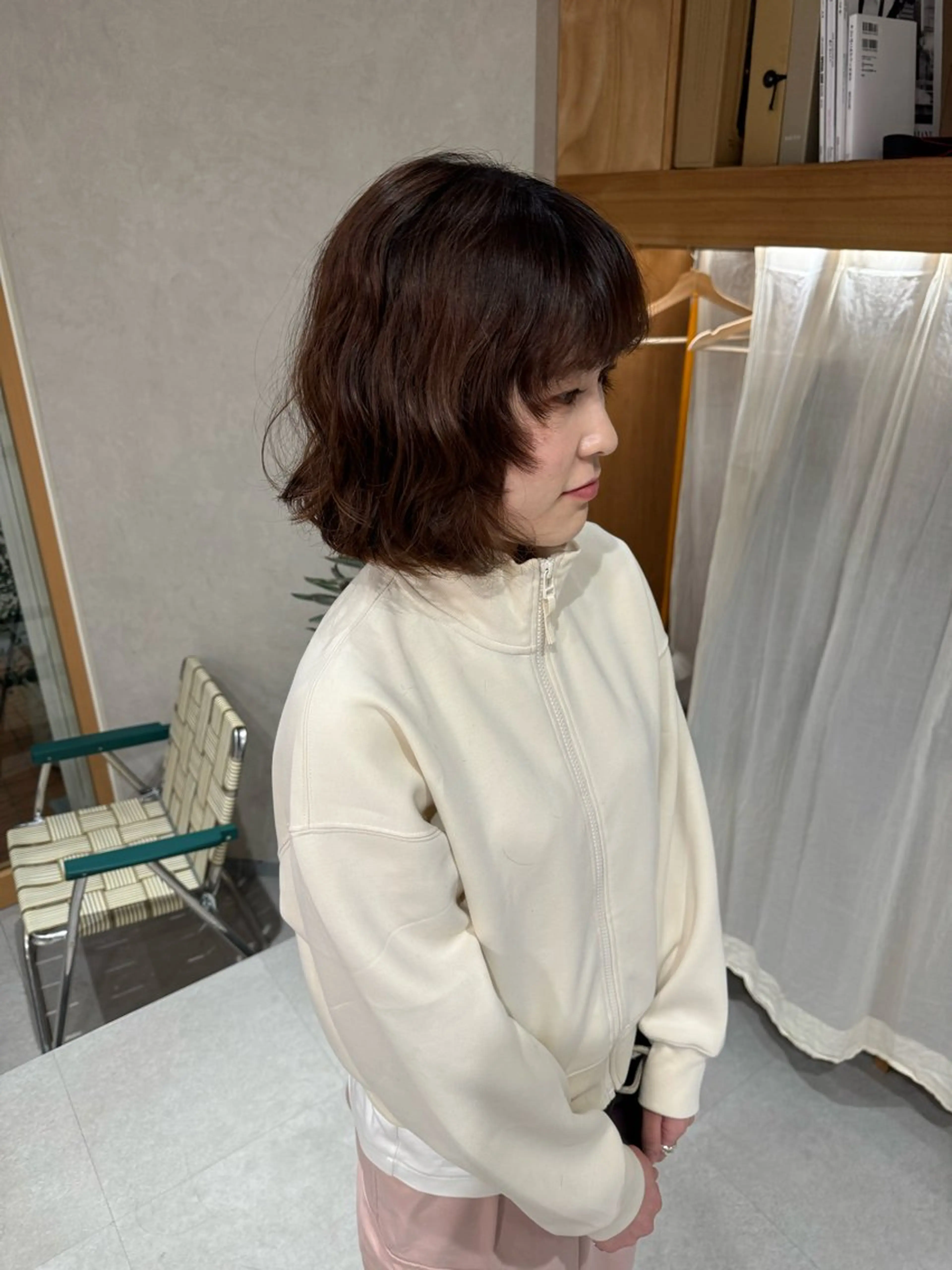 ショート カット パーマ レイヤー/ボブパーマ /垢抜け/タクミのヘアスタイル