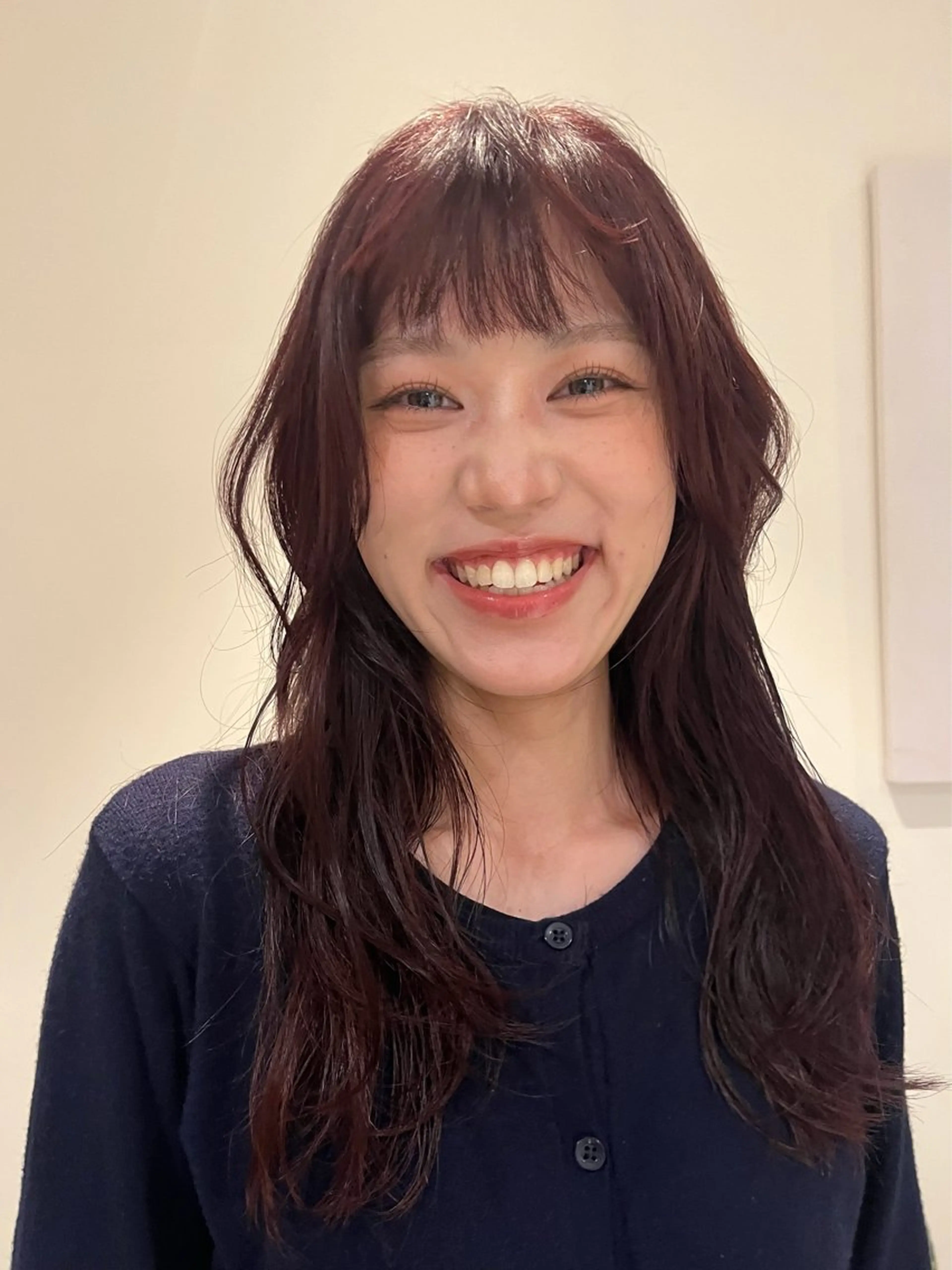 ロング カラー Dreap/ カットモデル/なつみのヘアスタイル