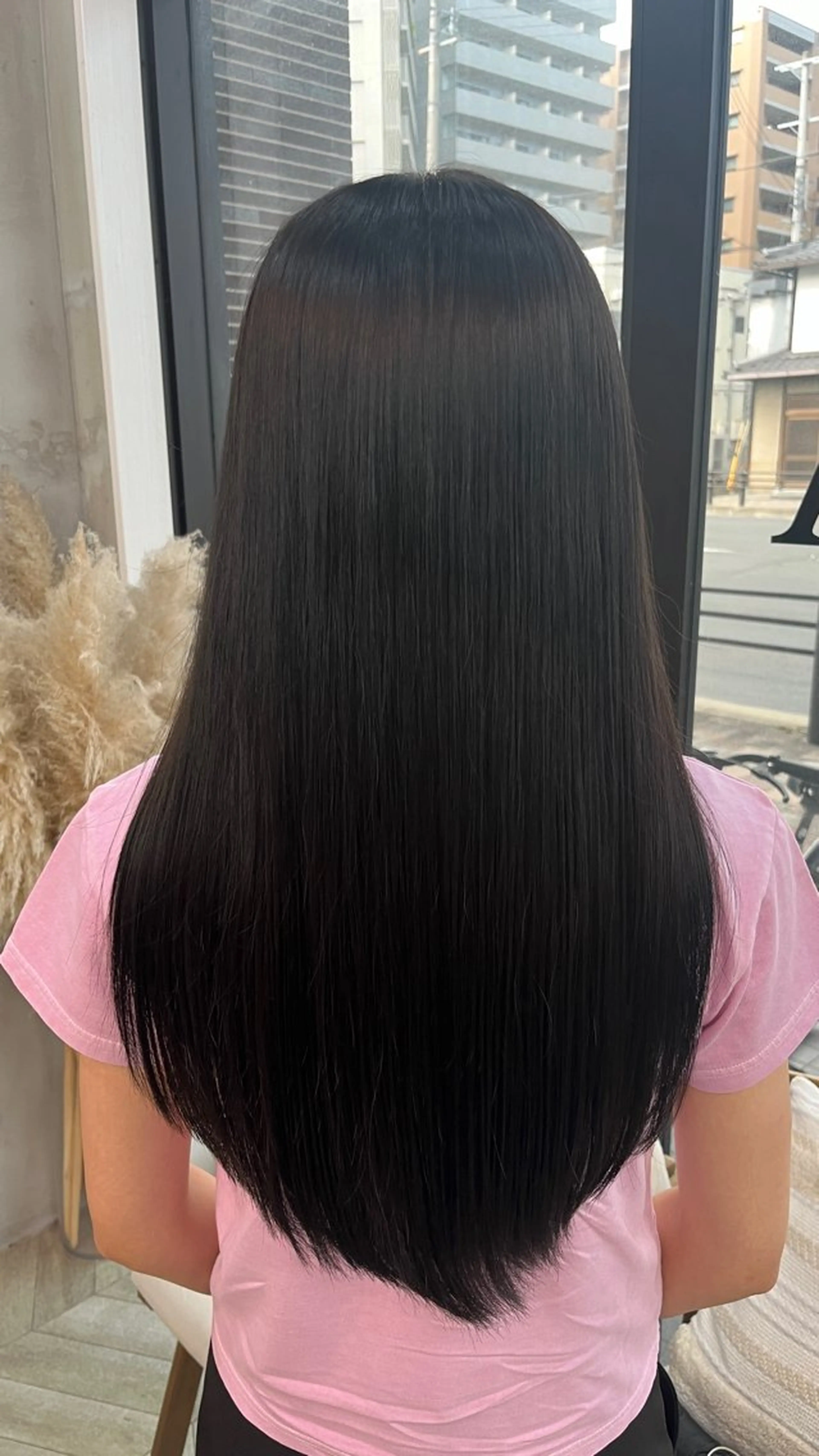 カラー 田中 萌のヘアスタイル