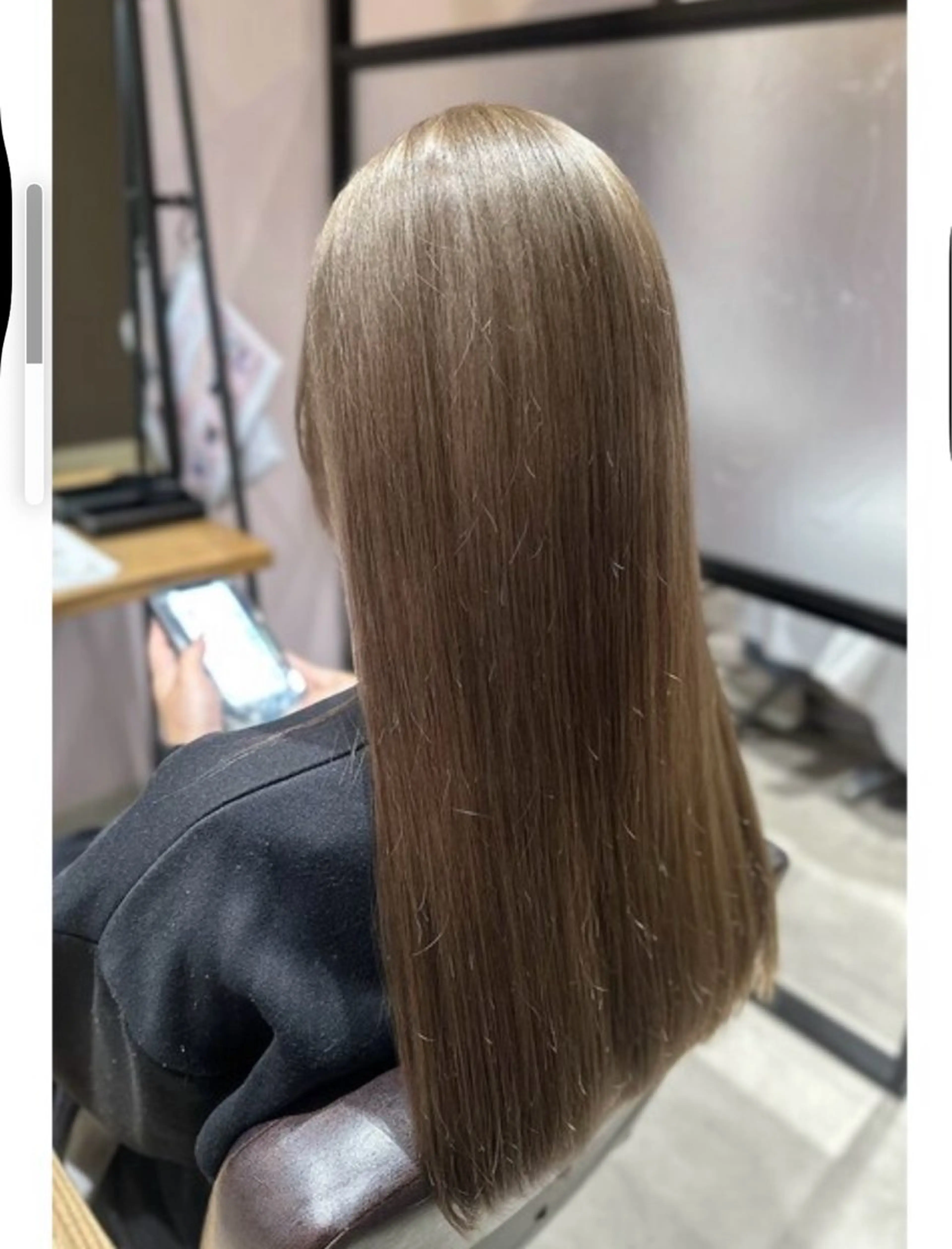 カラー ヘアカラー 梶 瑞希のヘアスタイル