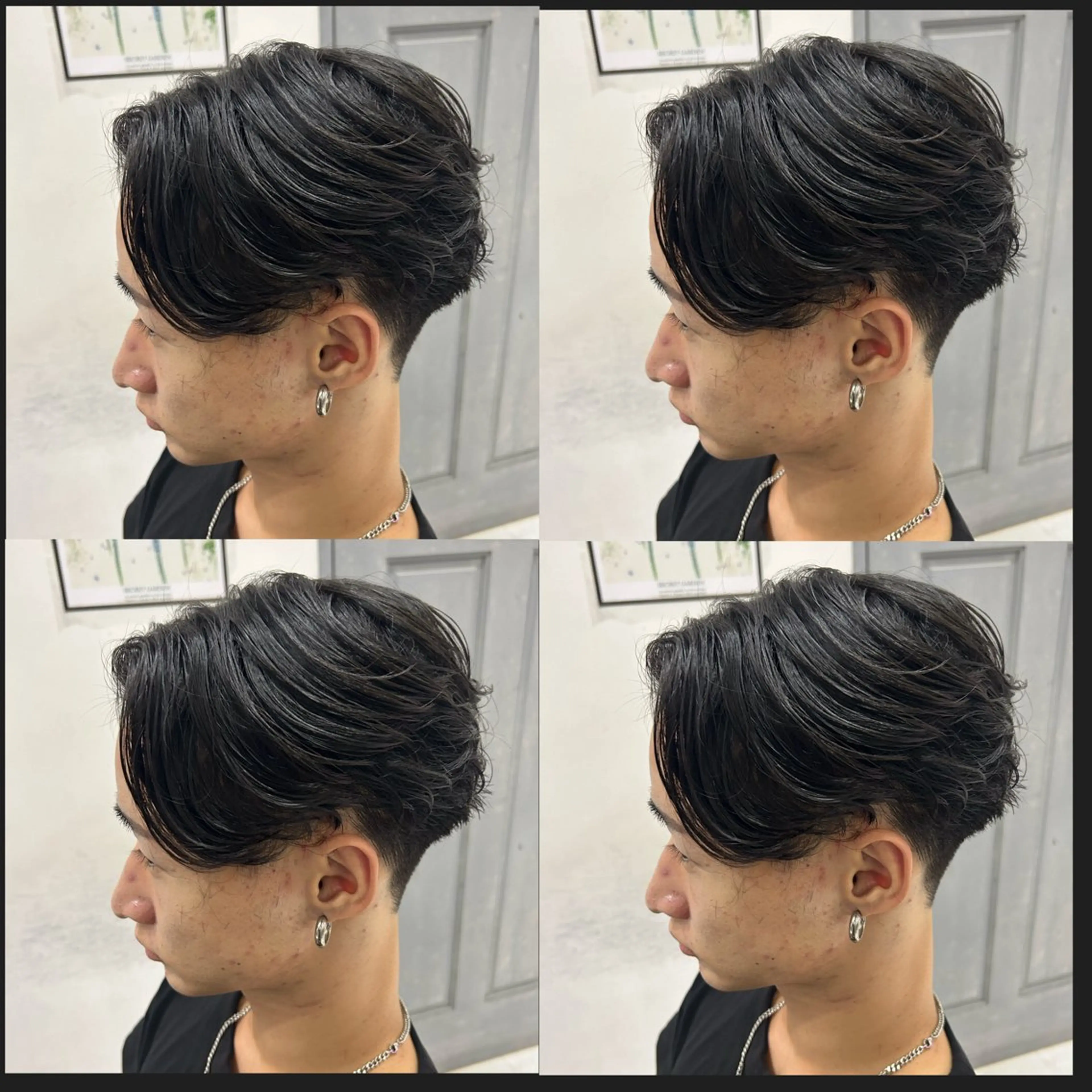 ショート カラー パーマ ヘアアレンジ メンズ カット パーマ トリートメント ヘアセット 🔥メンズパーマ 特化 渡辺一翔のヘアスタイル