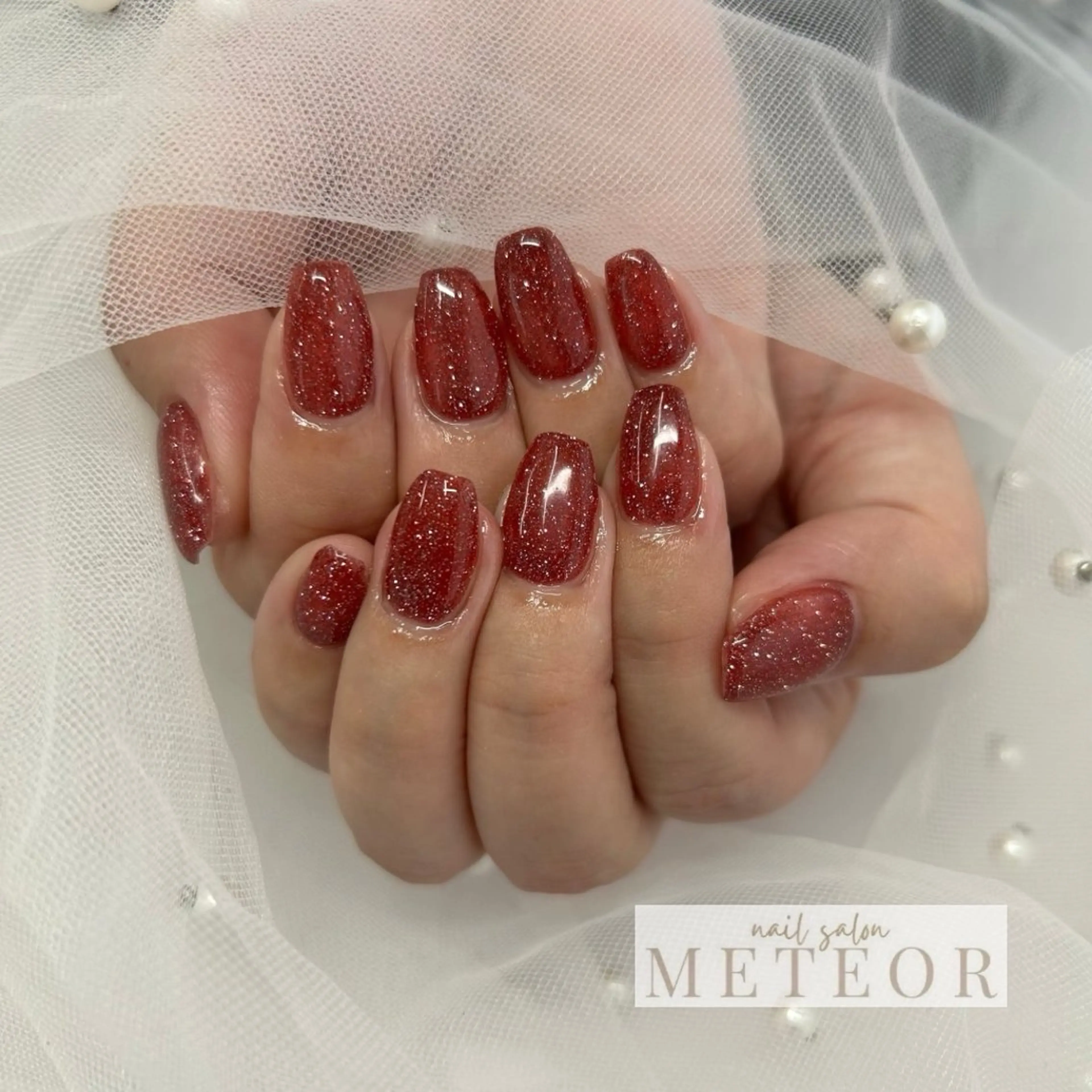 ハンド　フラッシュネイル　オフ無料の写真