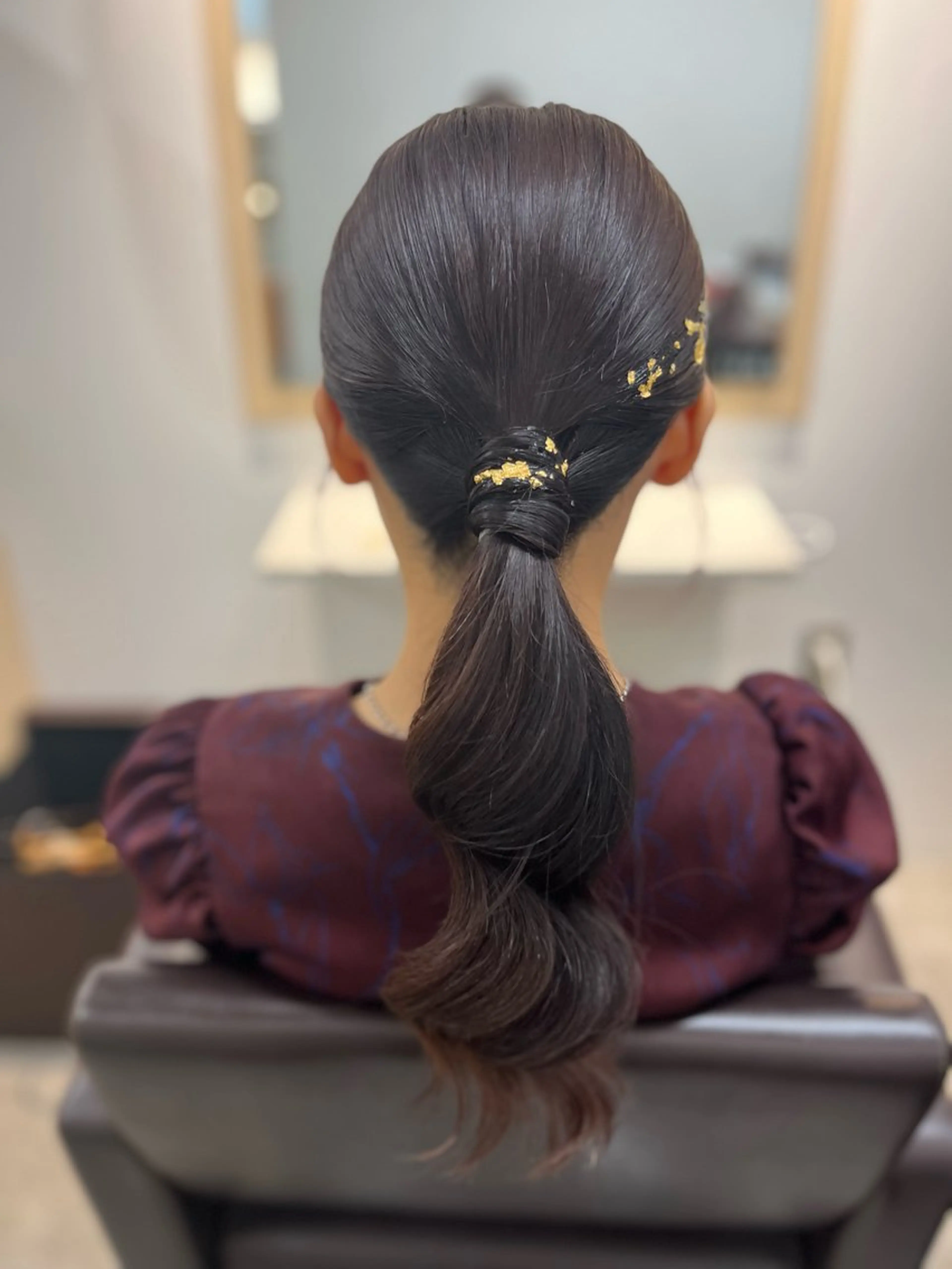 ヘアアレンジ 似合わせヘアメイク 💐オダギリチアキのヘアスタイル