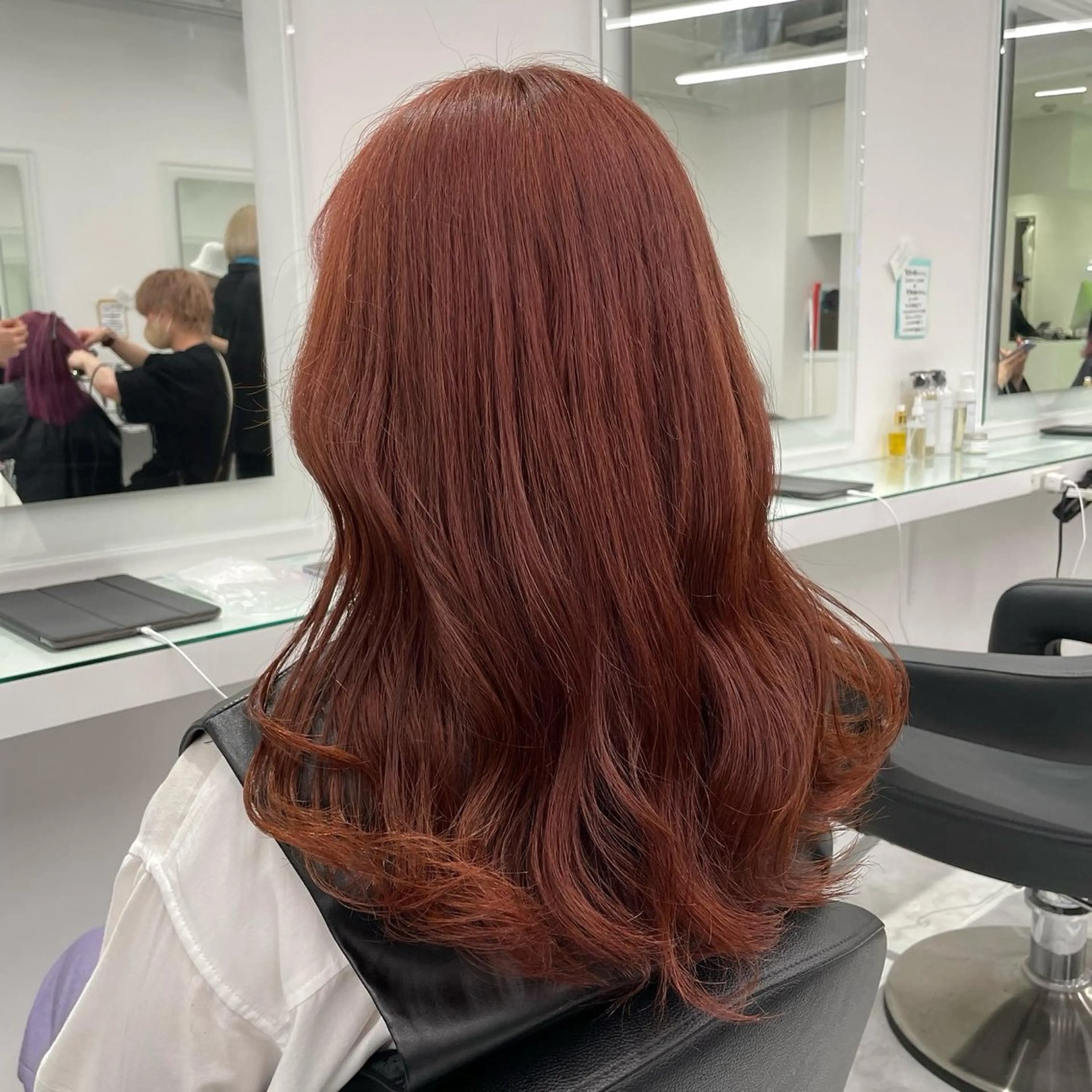 セミロング カラー カット ✨透明感カラー✨ 艶髪🫧Yumaのヘアスタイル