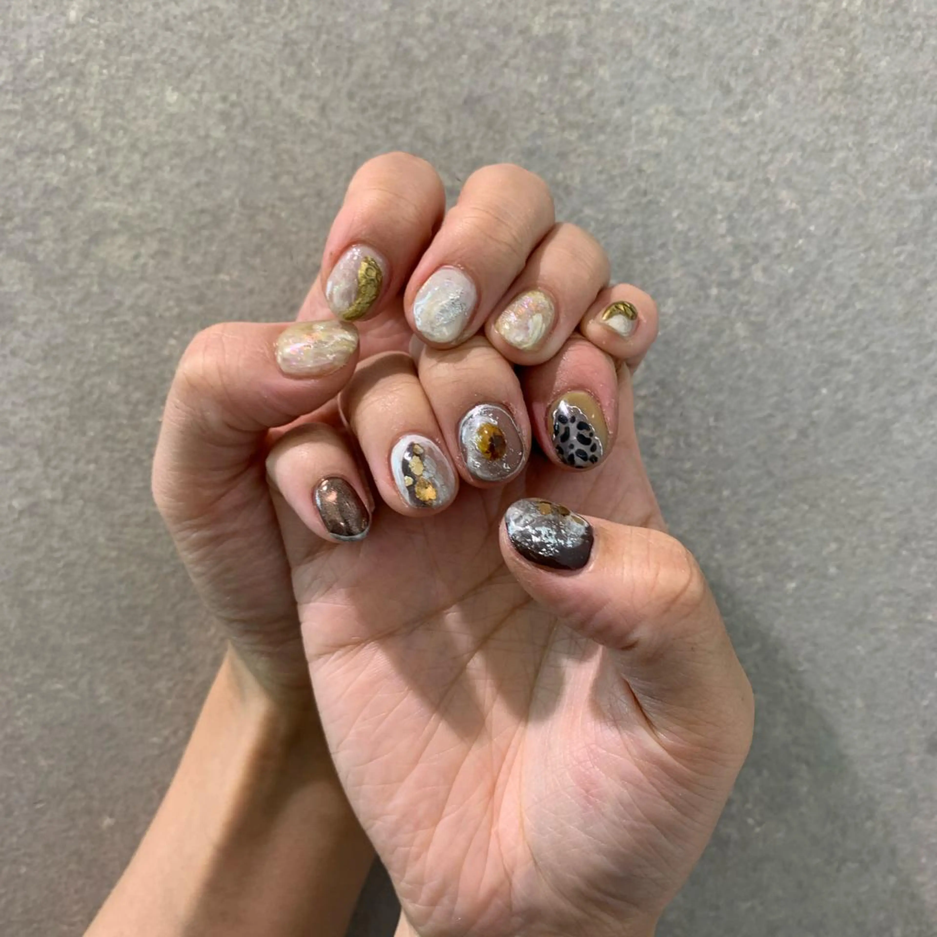 ネイル AMI ウルフパーマ/メンズのヘアスタイル