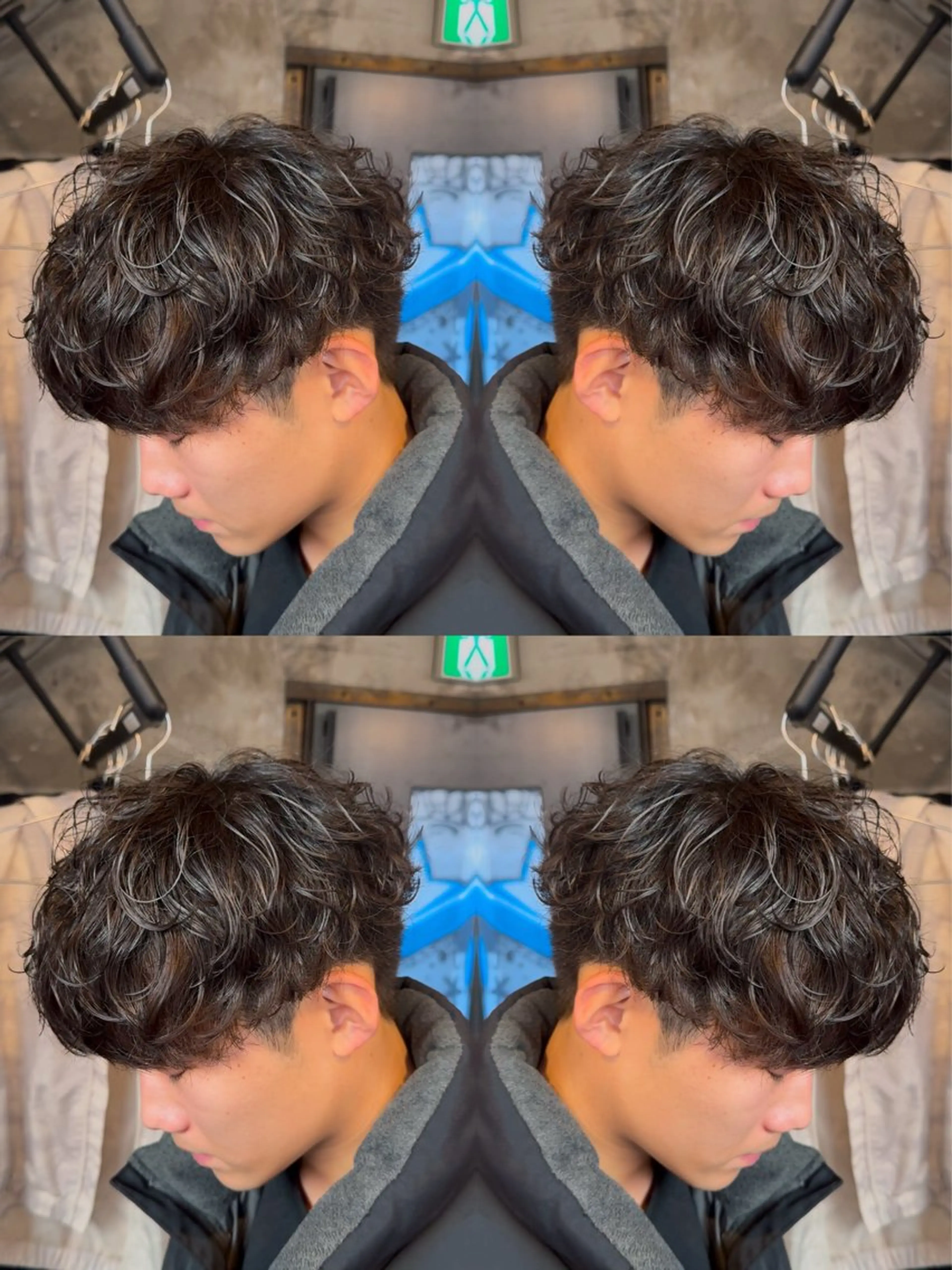パーマ メンズ カット パーマ 🔥メンズ特化🔥 パーマ🔥カメイのヘアスタイル