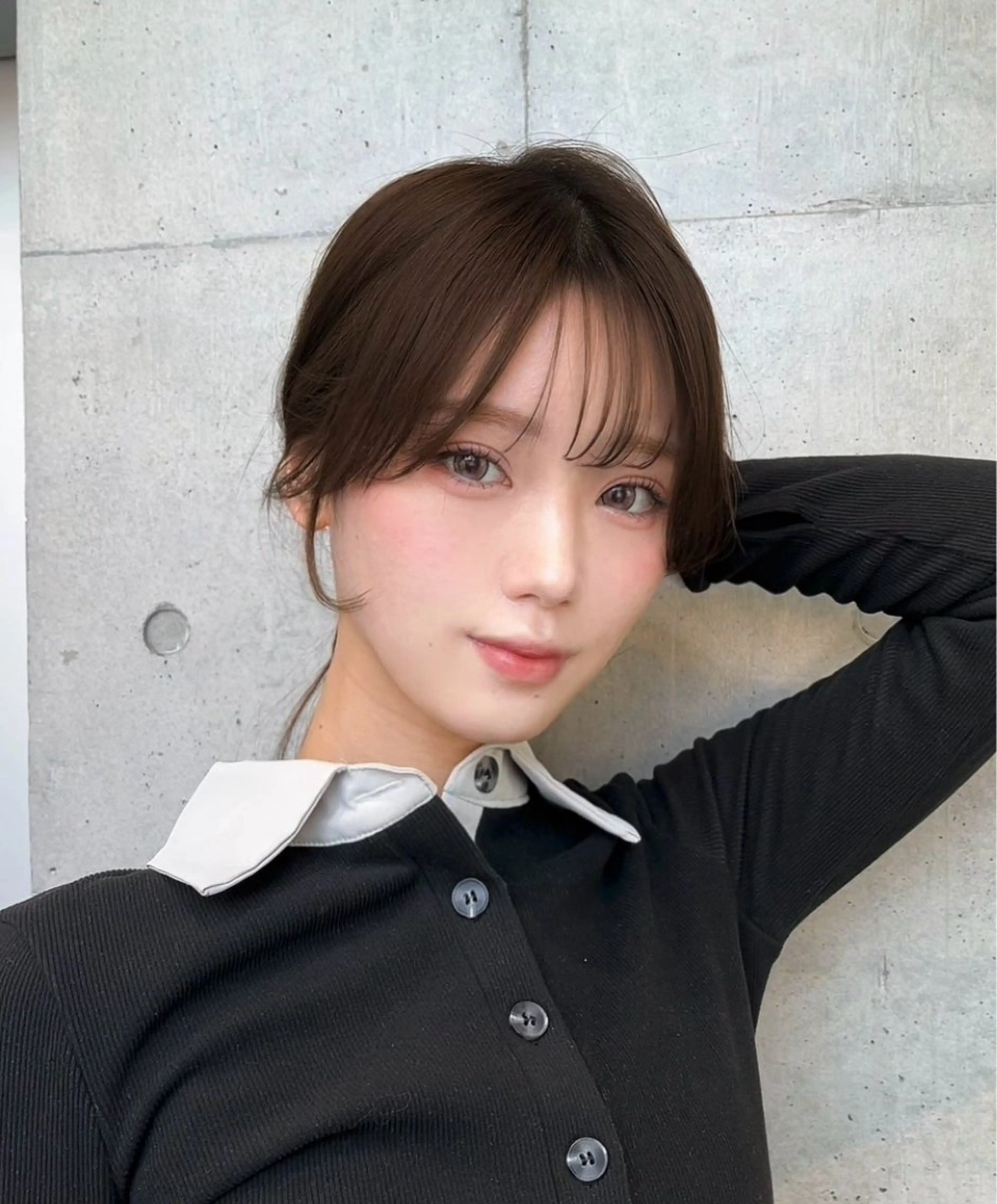 セミロング カラー カット ヘアカラー トリートメント 🌫️大人韓国ヘア 🌫️naoyaのヘアスタイル