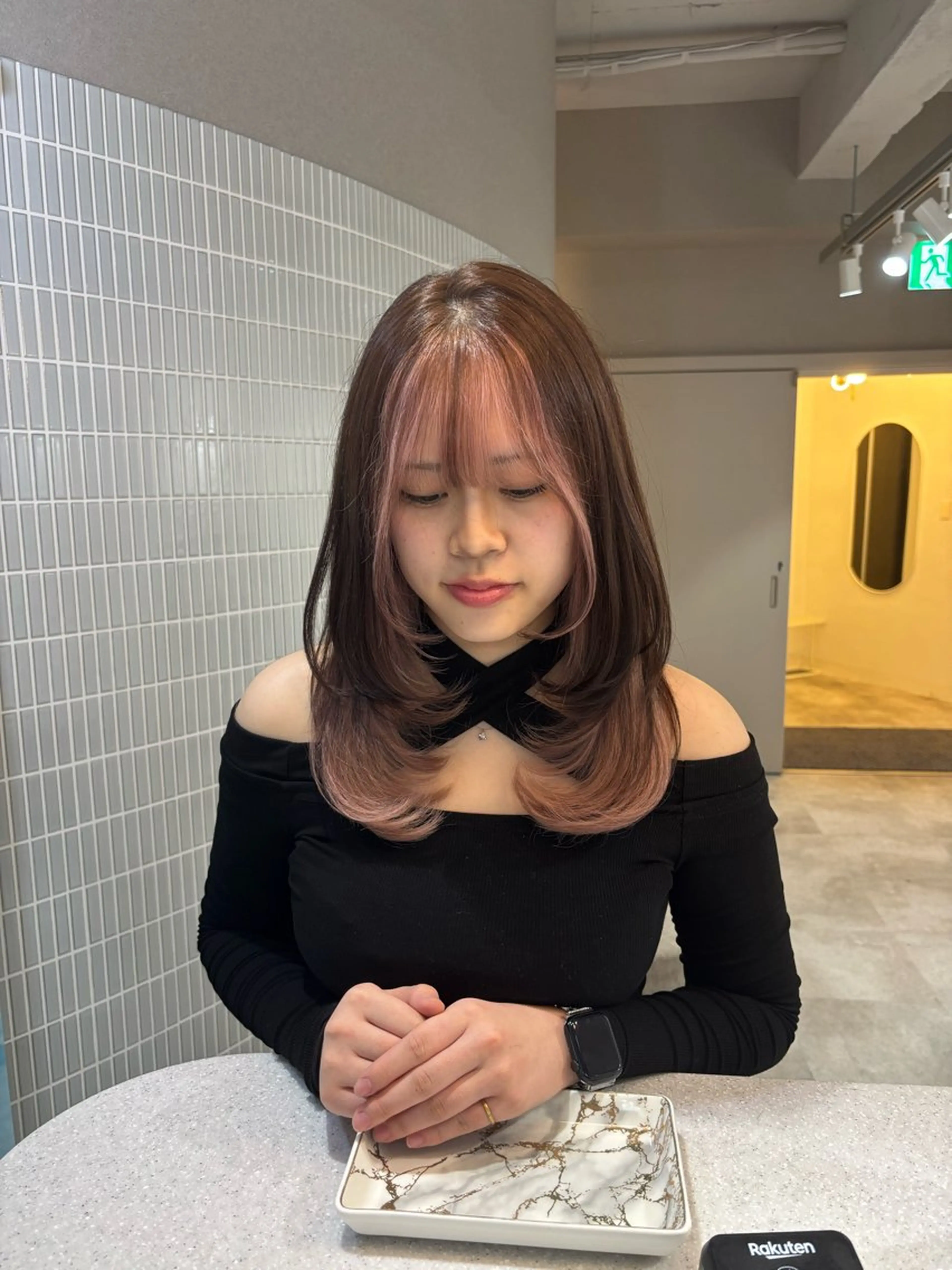 野口 悠愛のヘアスタイル