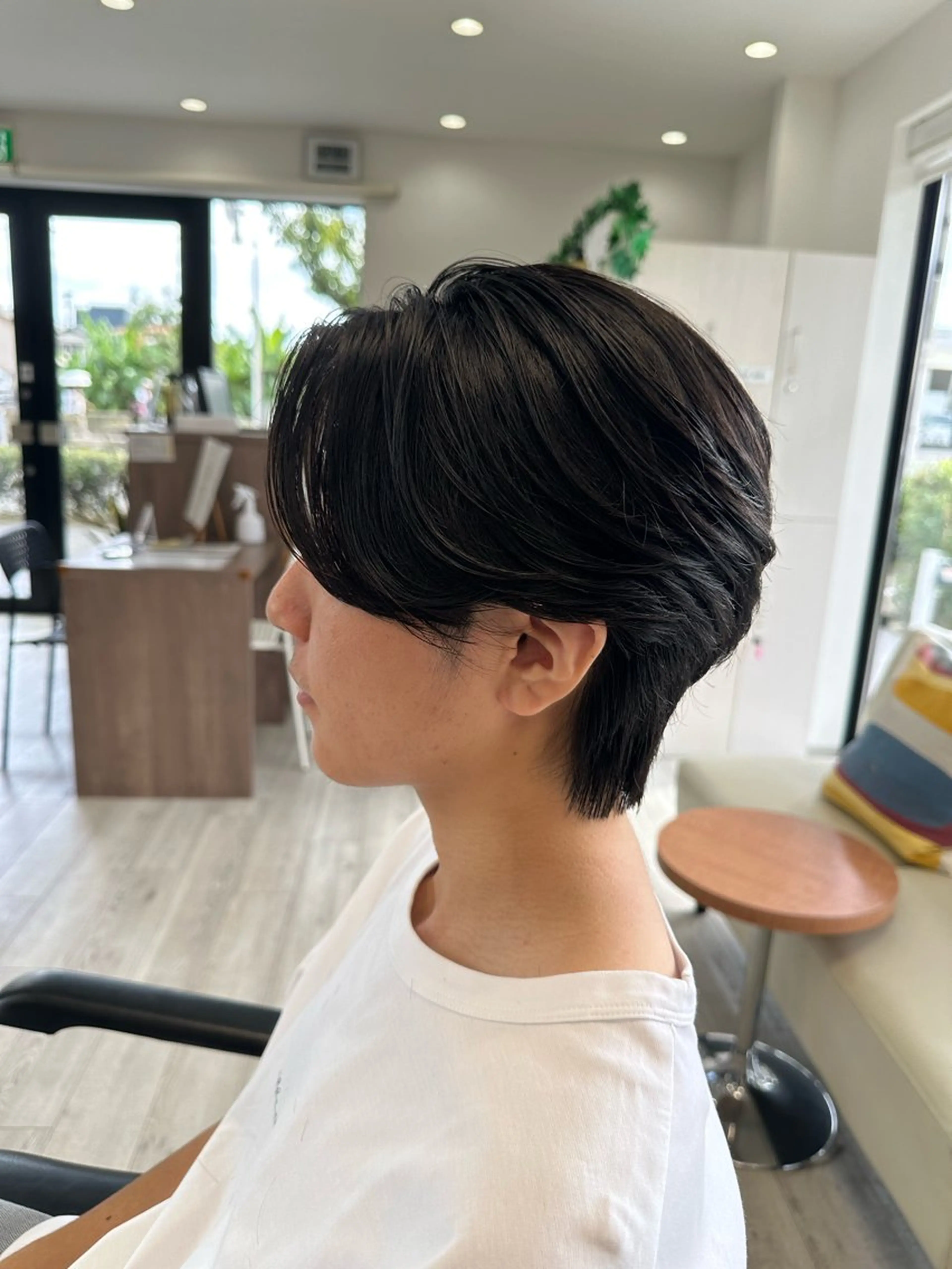 メンズ センターパート 身吉 郁哉のヘアスタイル