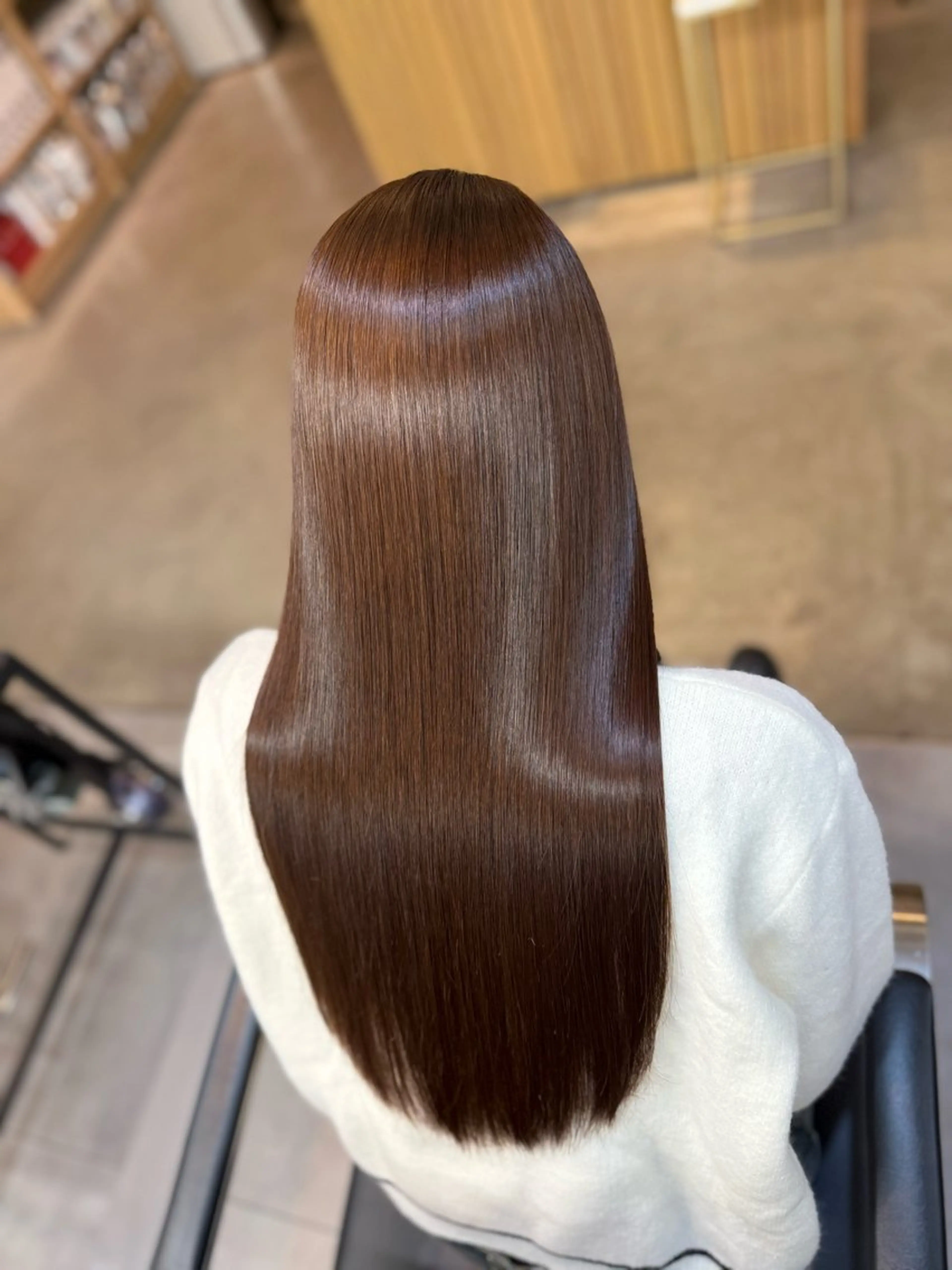 ロング 艶髪レイヤー AZUSAのヘアスタイル