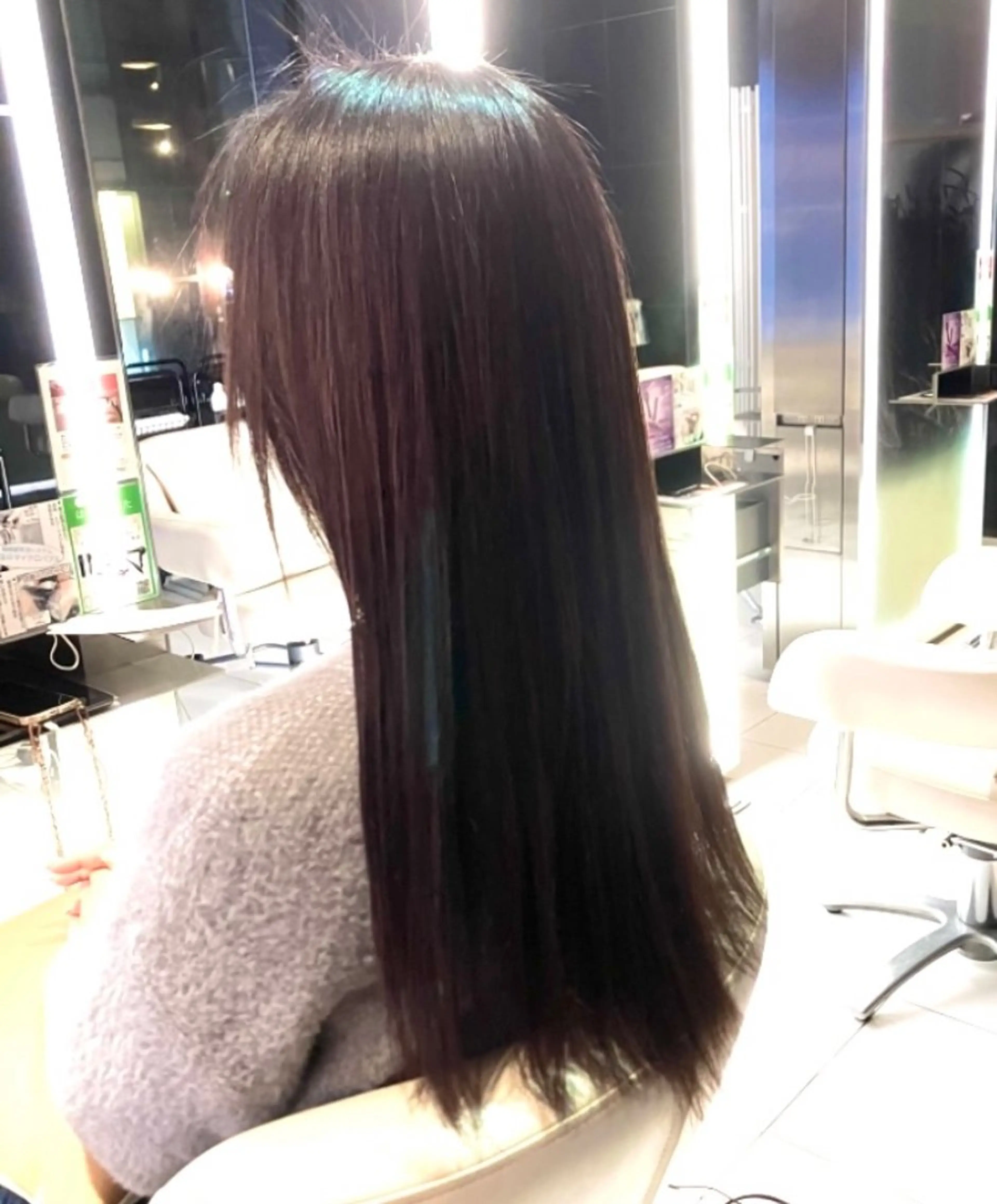 ロング 髪質改善 トリートメント ウルフ・ハイレイヤー 🌟ナカノ・ユウヤのヘアスタイル