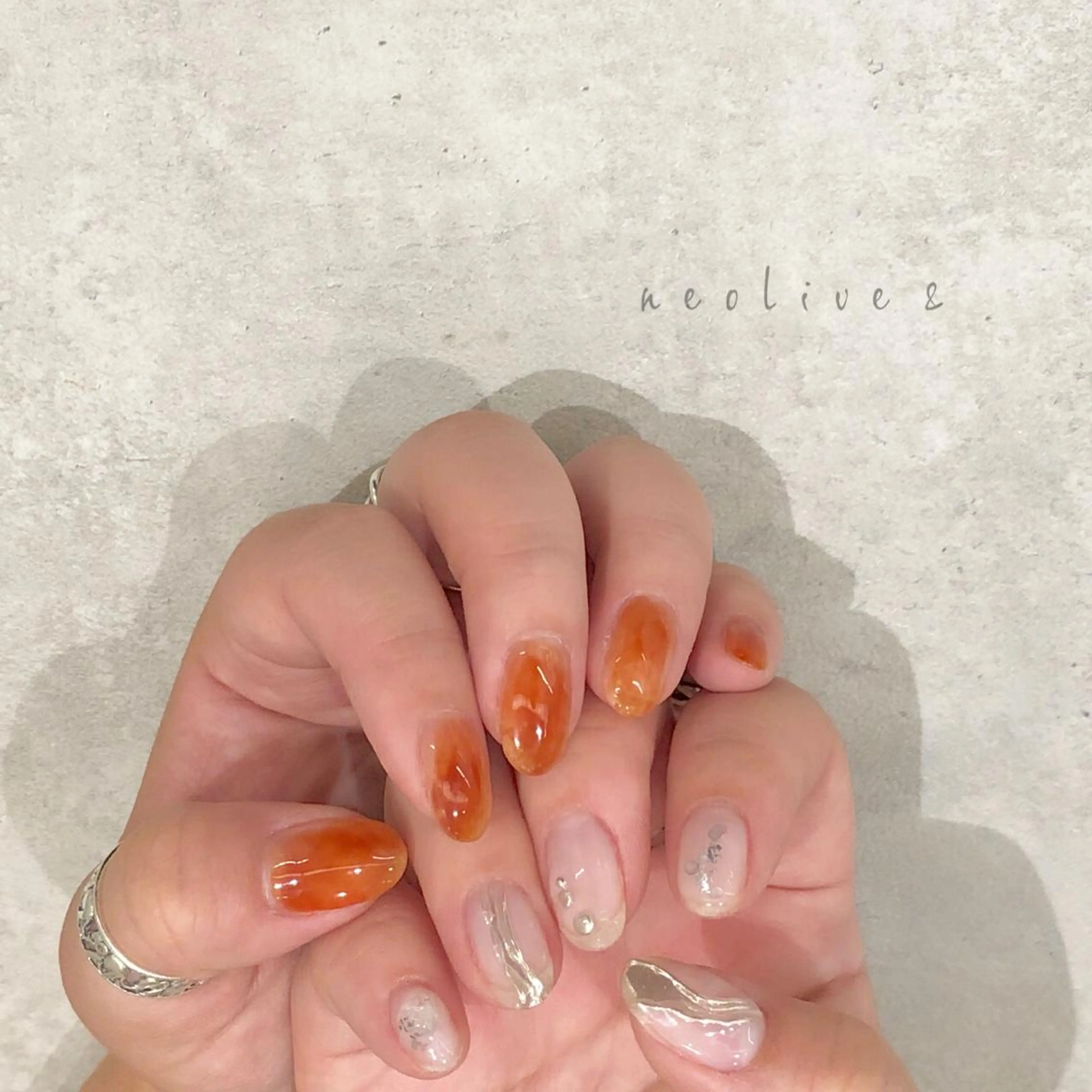 ネイル ハンドネイル Yuriko Omi パラジェル/渋谷のネイルデザイン