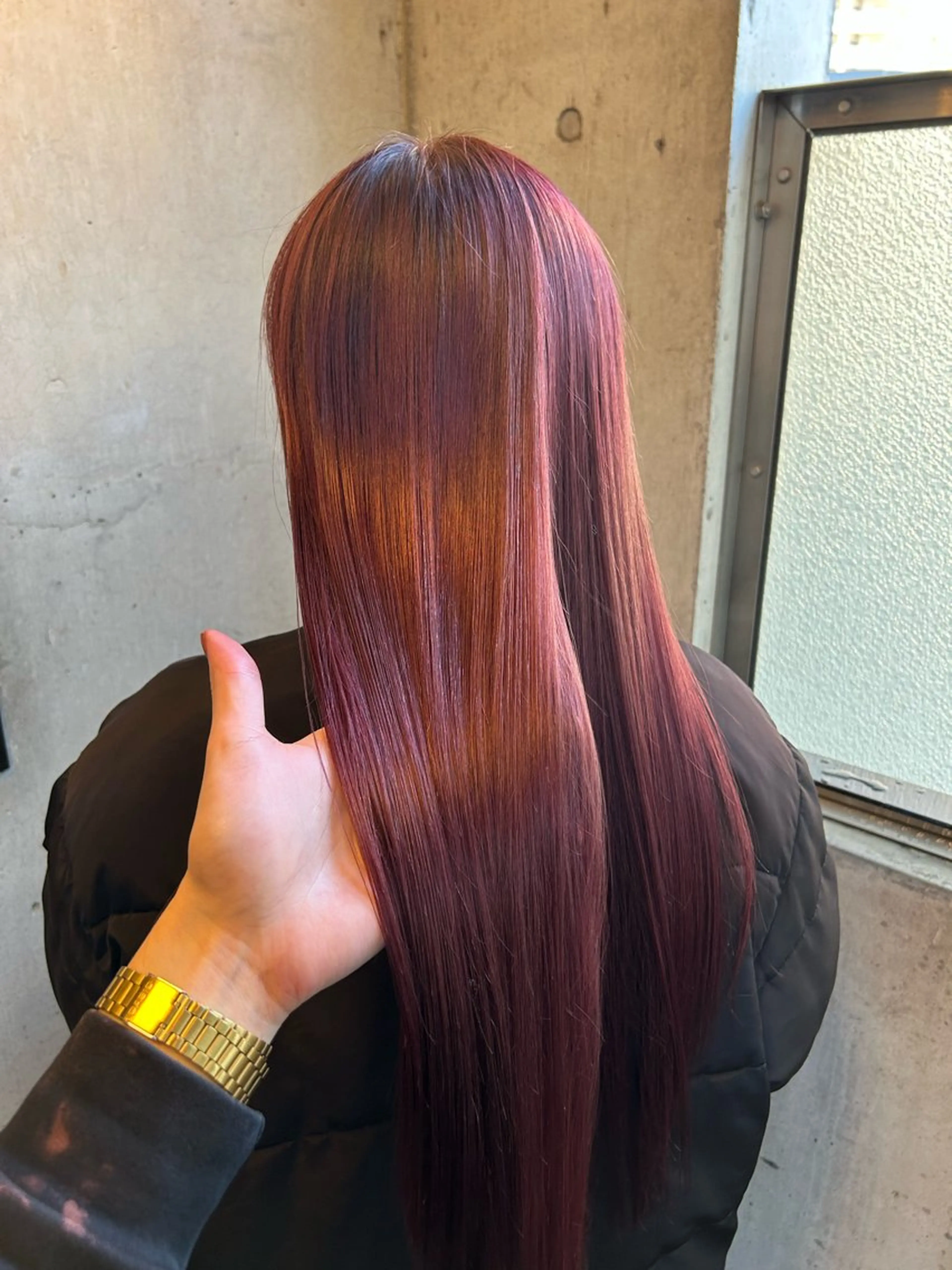 ✨透明感カラー+高保湿サロントリートメント✨の写真