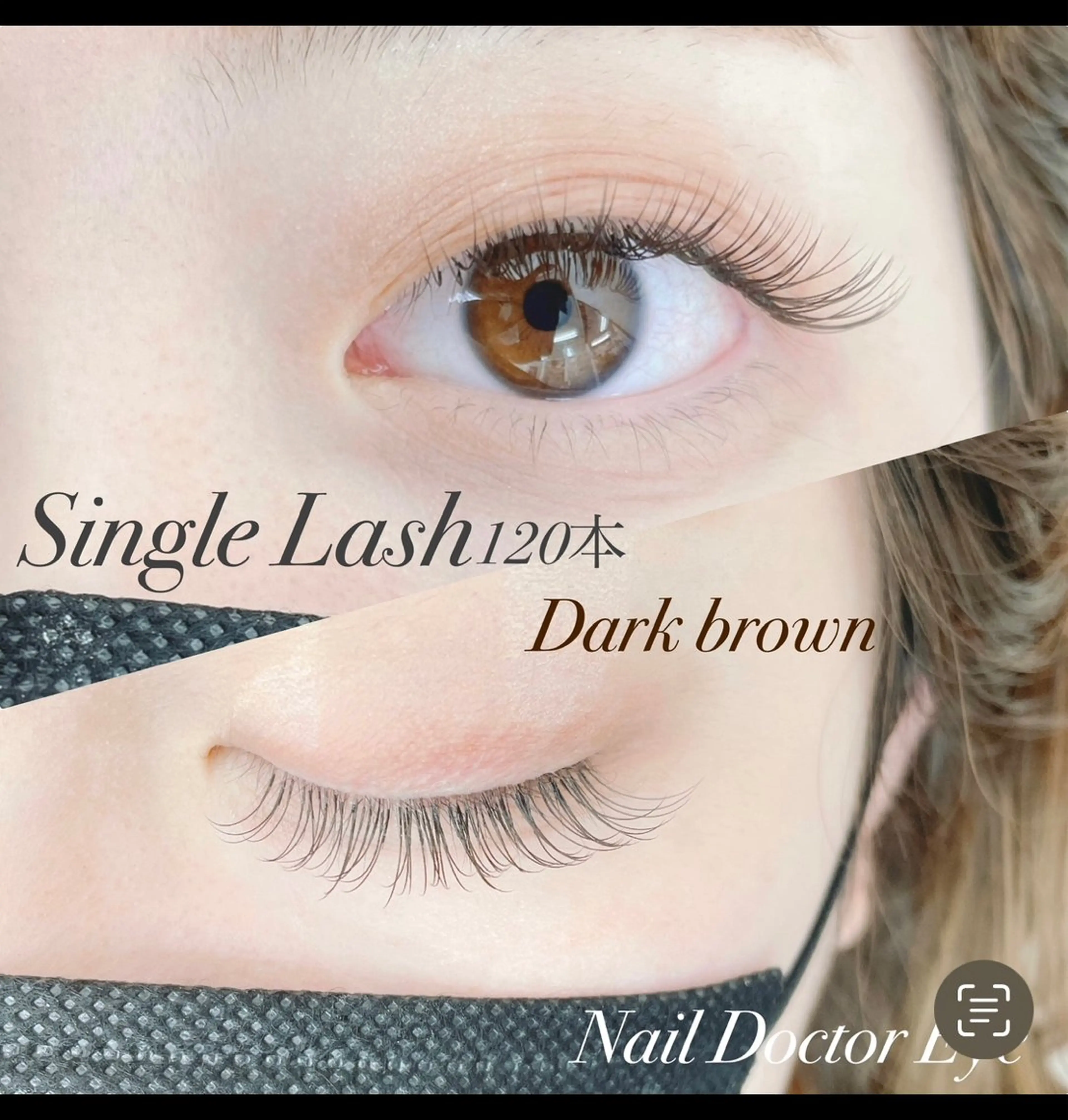 マツエク・マツパ THREE  FUN みどり店のマツエク・マツパデザイン