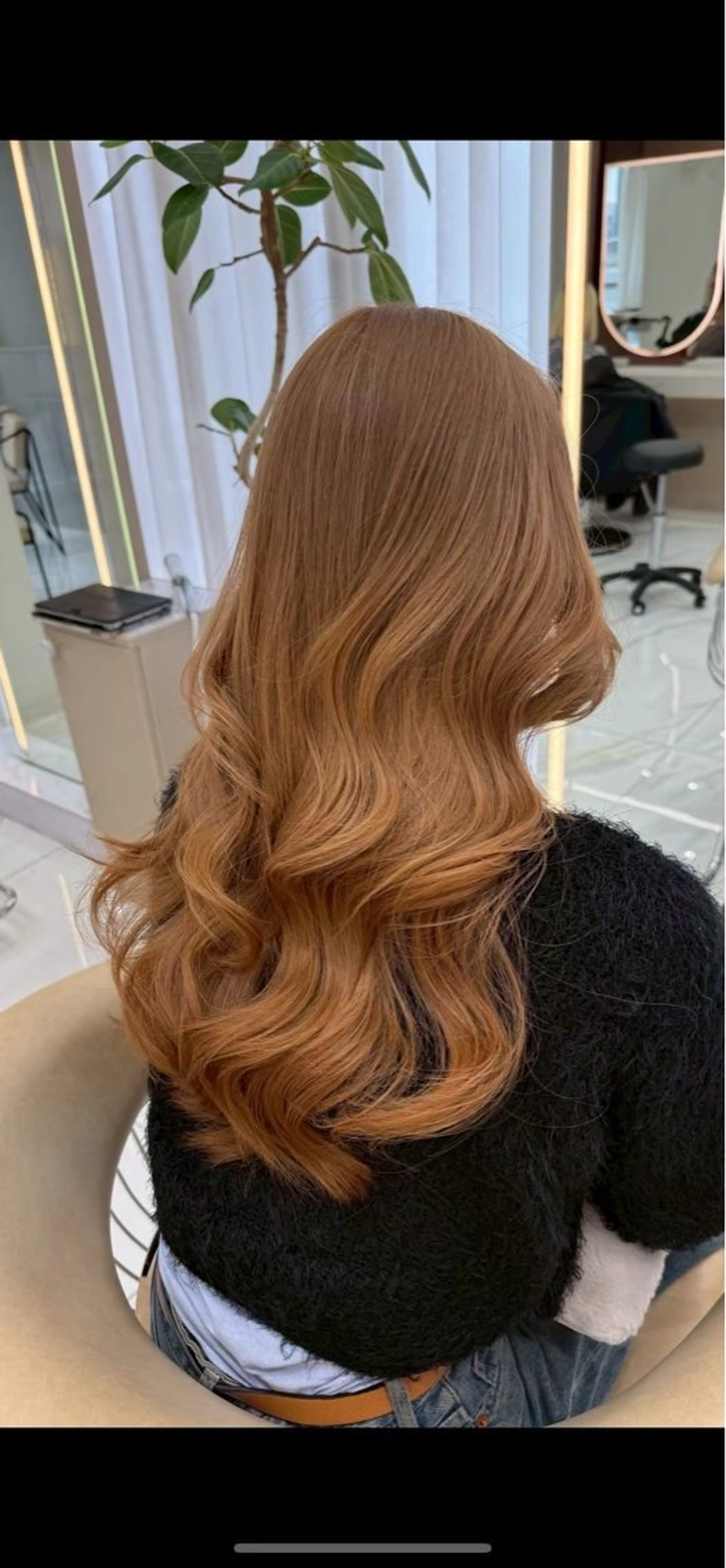 ロング ヘアカラー 透明感カラー/髪質 改善/里奈のヘアスタイル