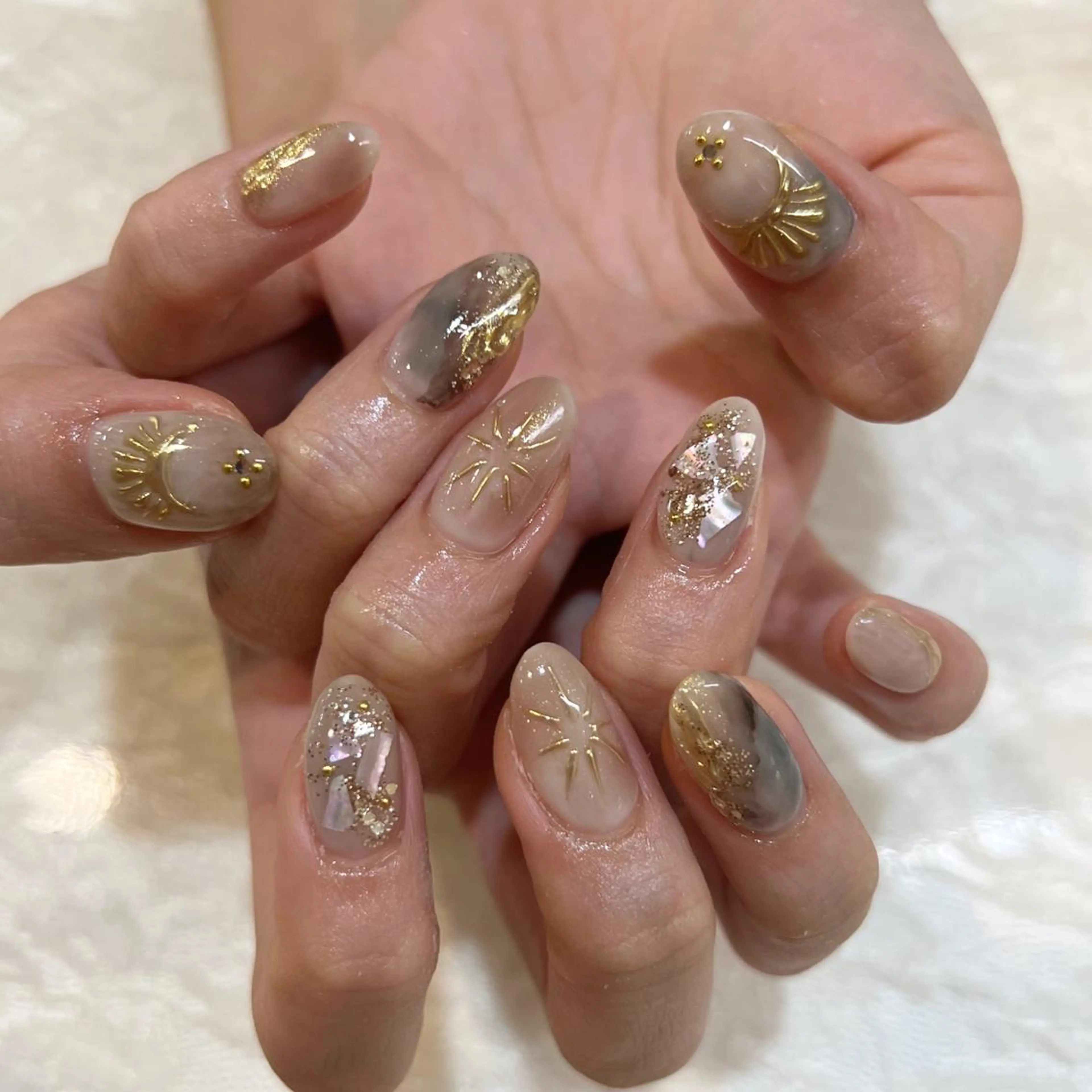 ネイル ニュアンスネイル nailist yuiのネイルデザイン