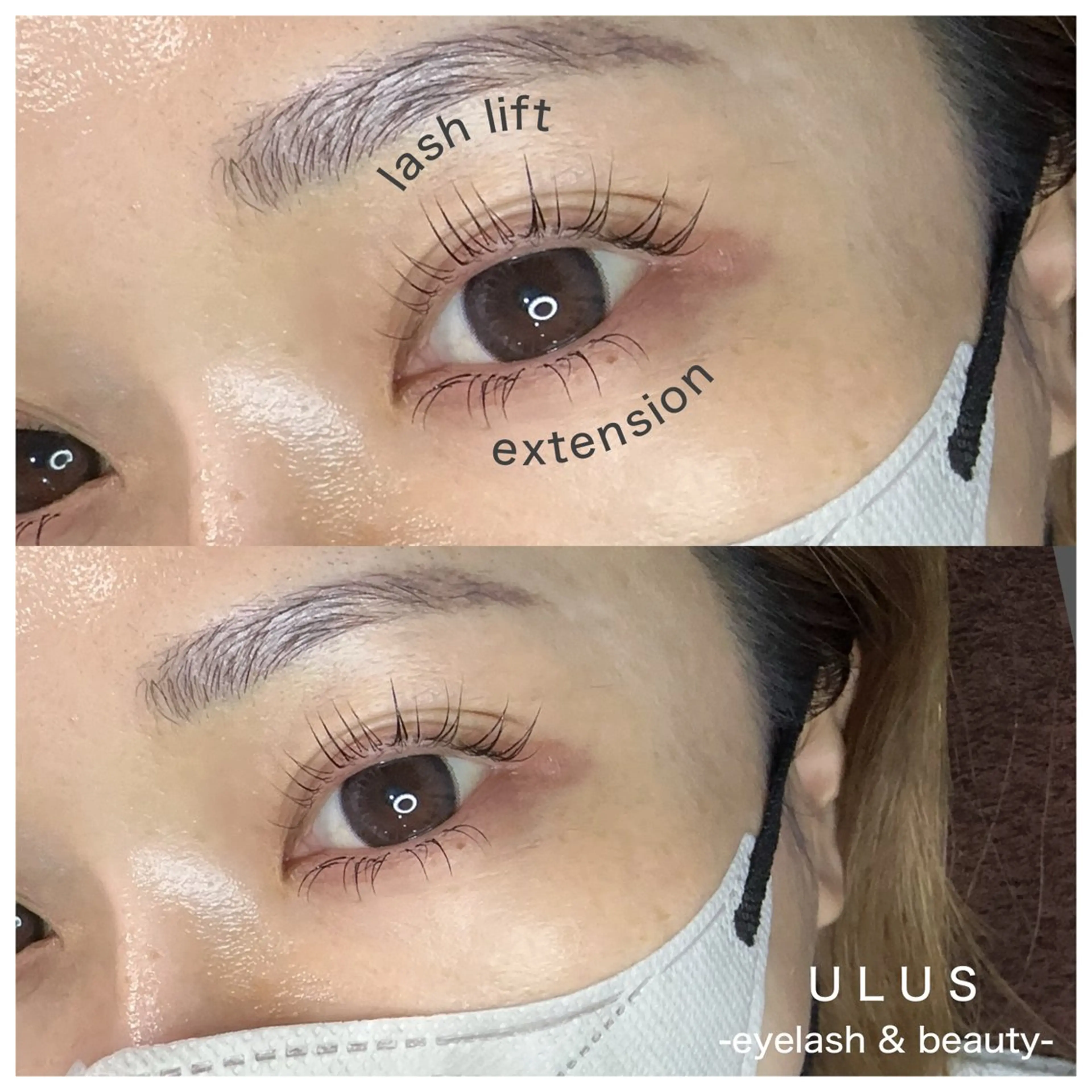 マツエク・マツパ マツパ ULUS mamiのマツエク・マツパデザイン