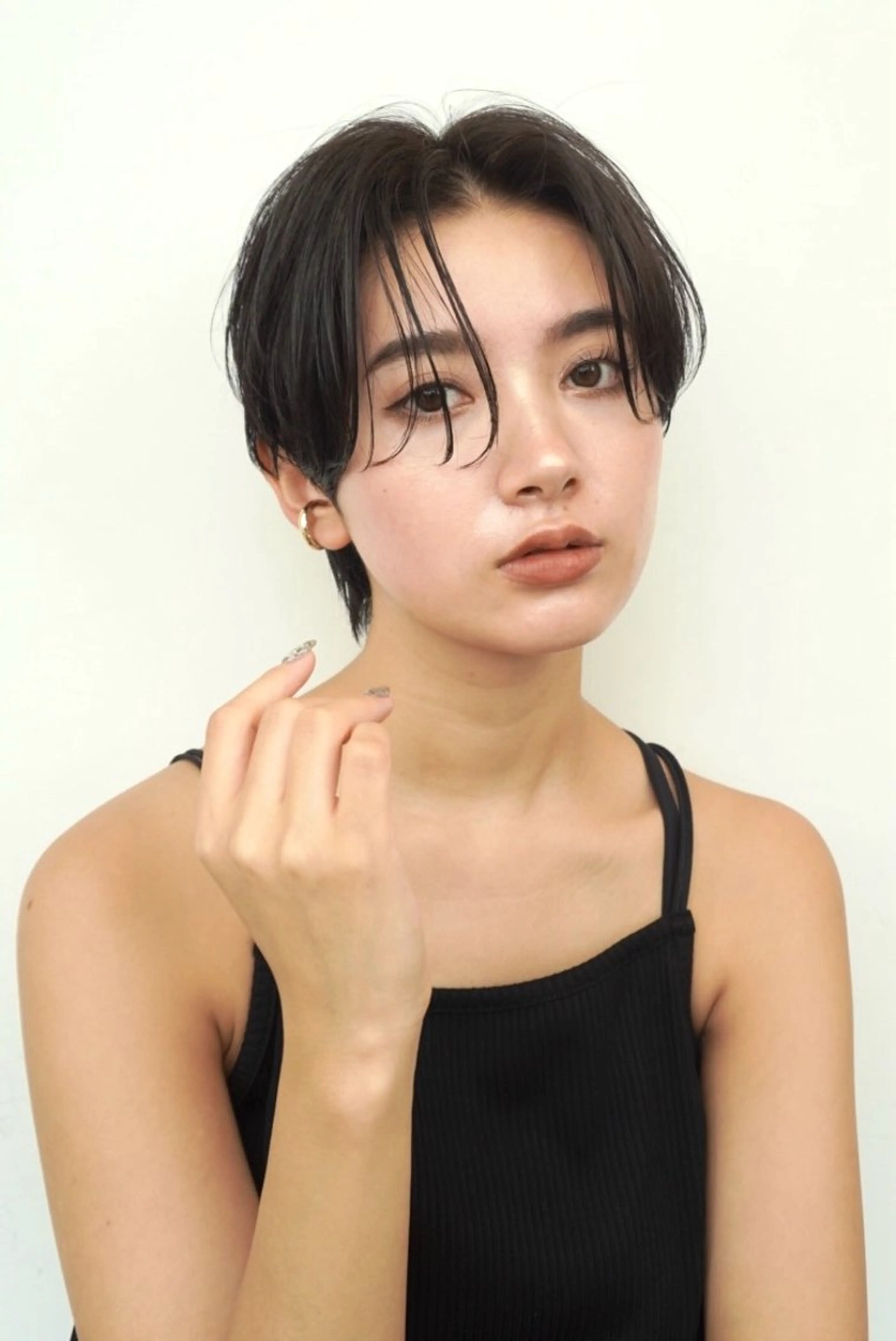 ショート ショートヘア 縮毛矯正 ショート/縮毛矯正 紺野紘三のヘアスタイル