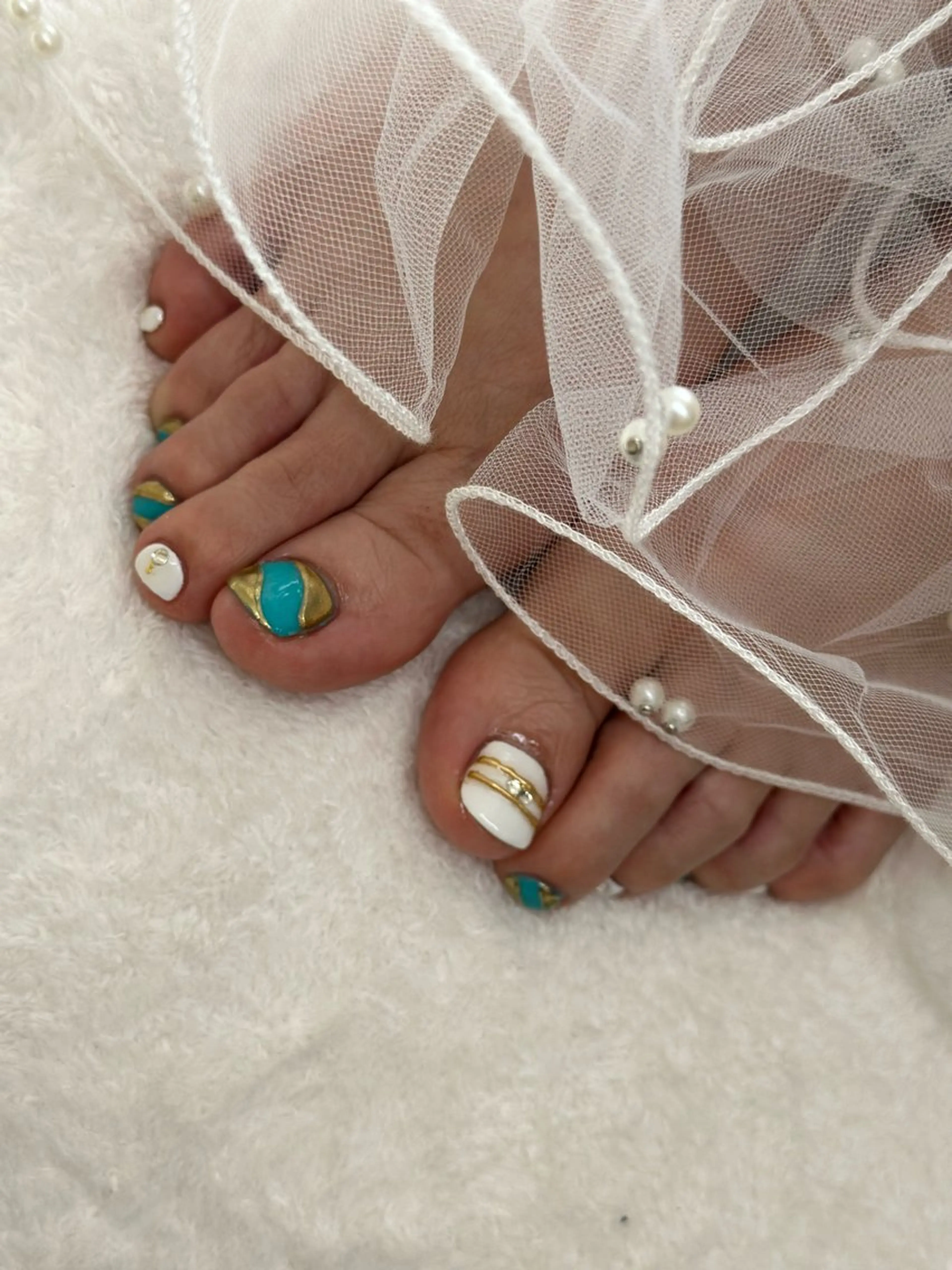 ネイル フットネイル ri.em.da mariのネイルデザイン