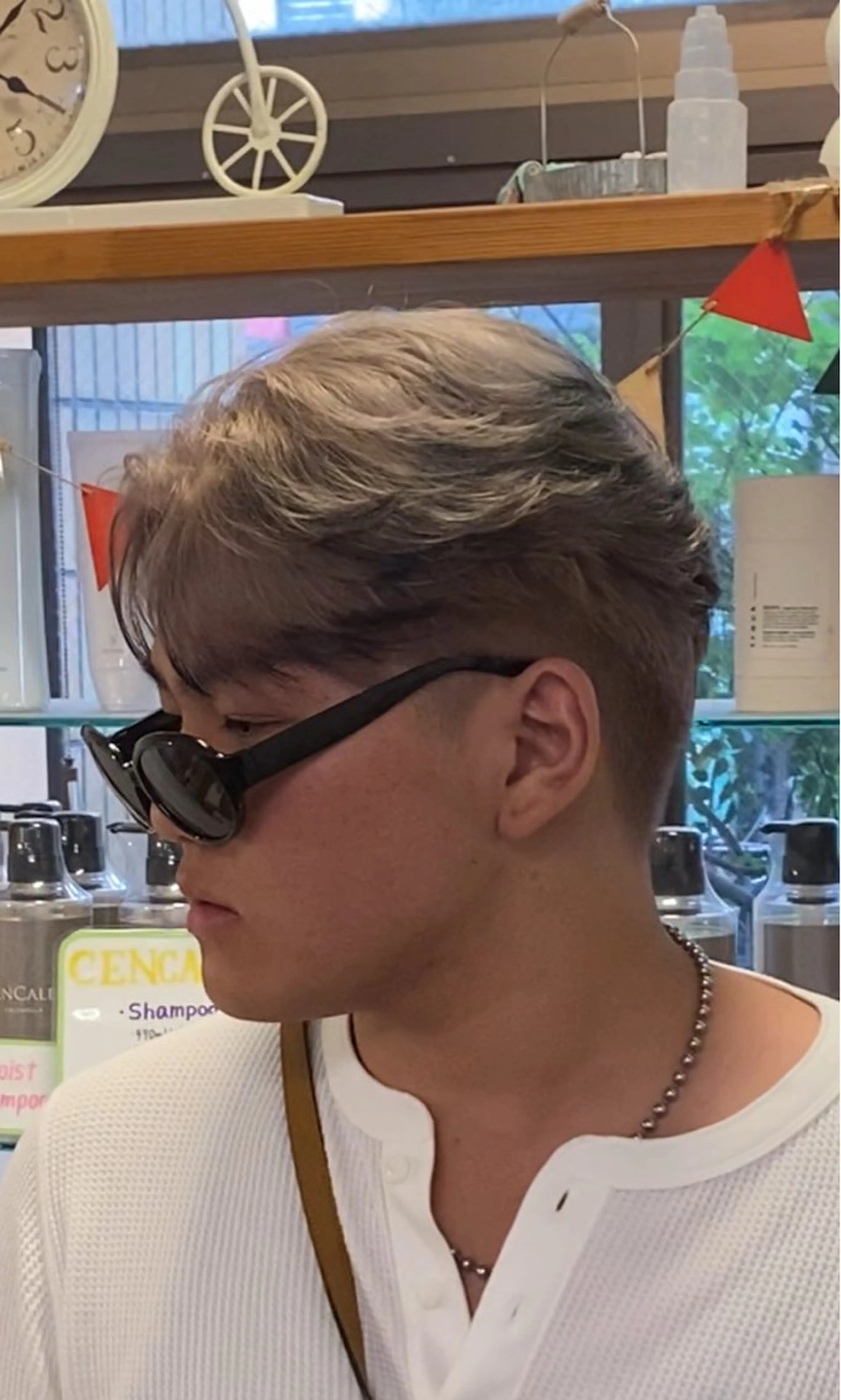 カラー ヘアアレンジ メンズ メンズブリーチ ブリーチ ヘアカラー 大塚メンズカット エシカル🌱松原大将のヘアスタイル