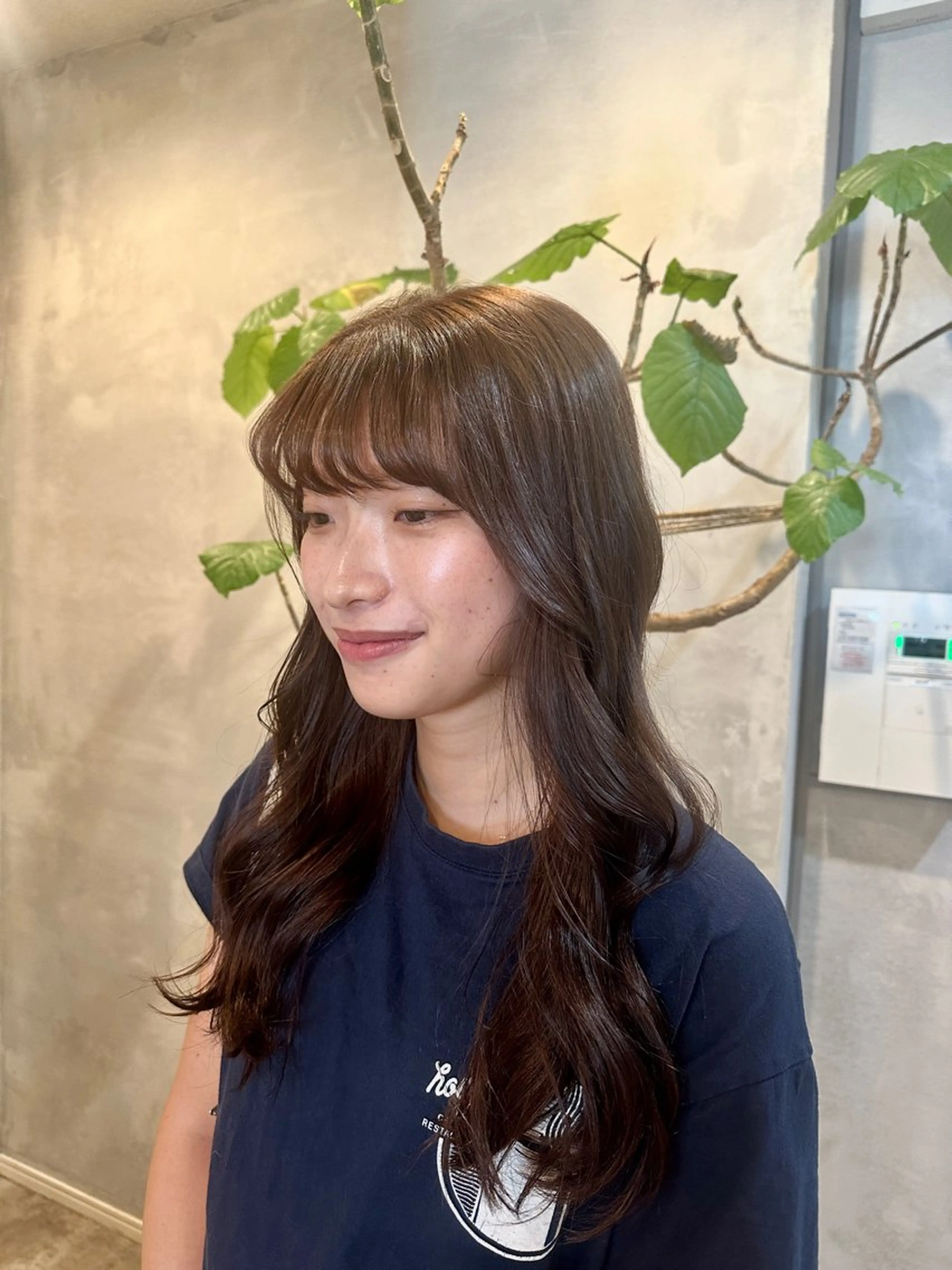 ロング カラー 木村 心海☆明石のヘアスタイル