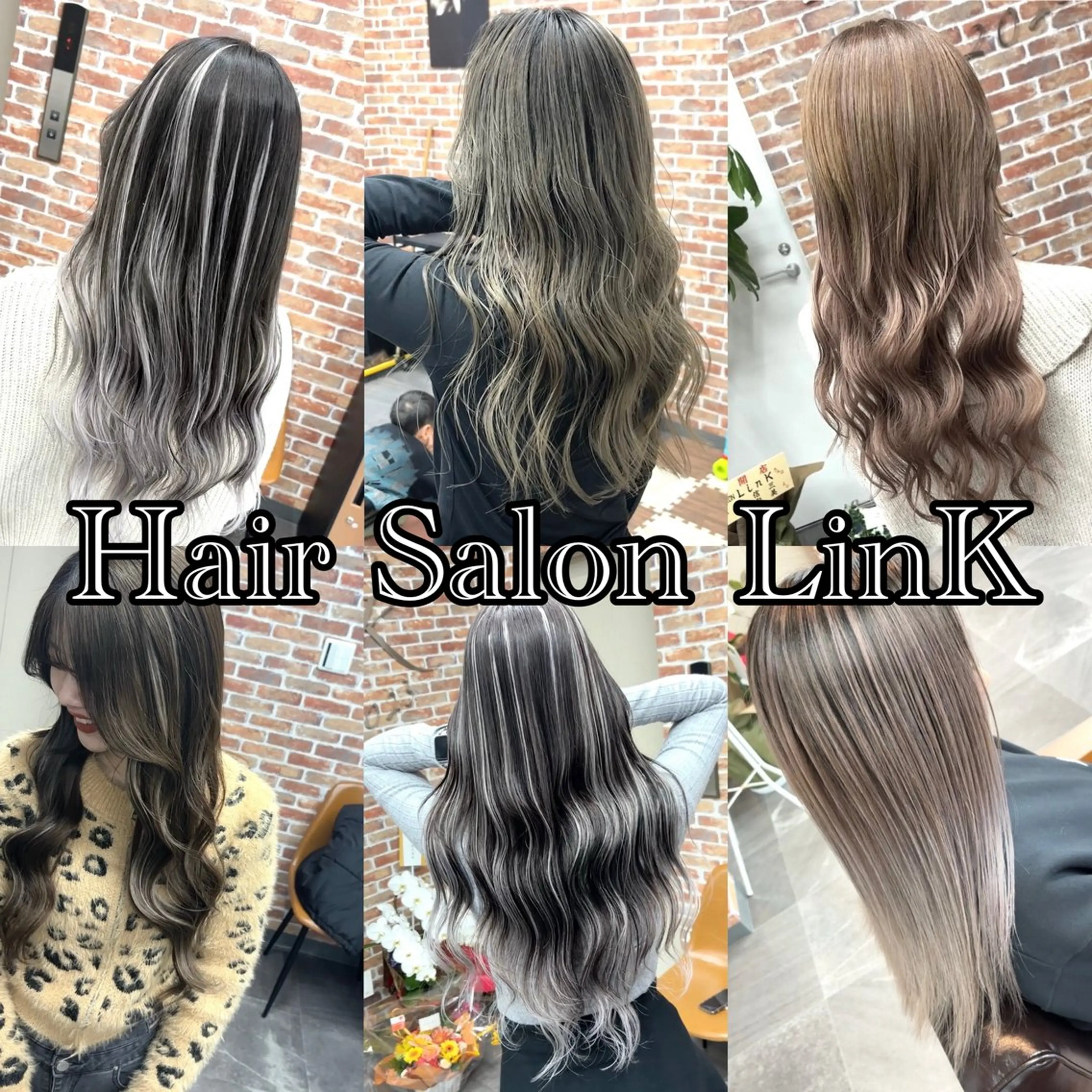 ロング カラー カット ヘアカラー ギャルの革命児 秀斗のヘアスタイル