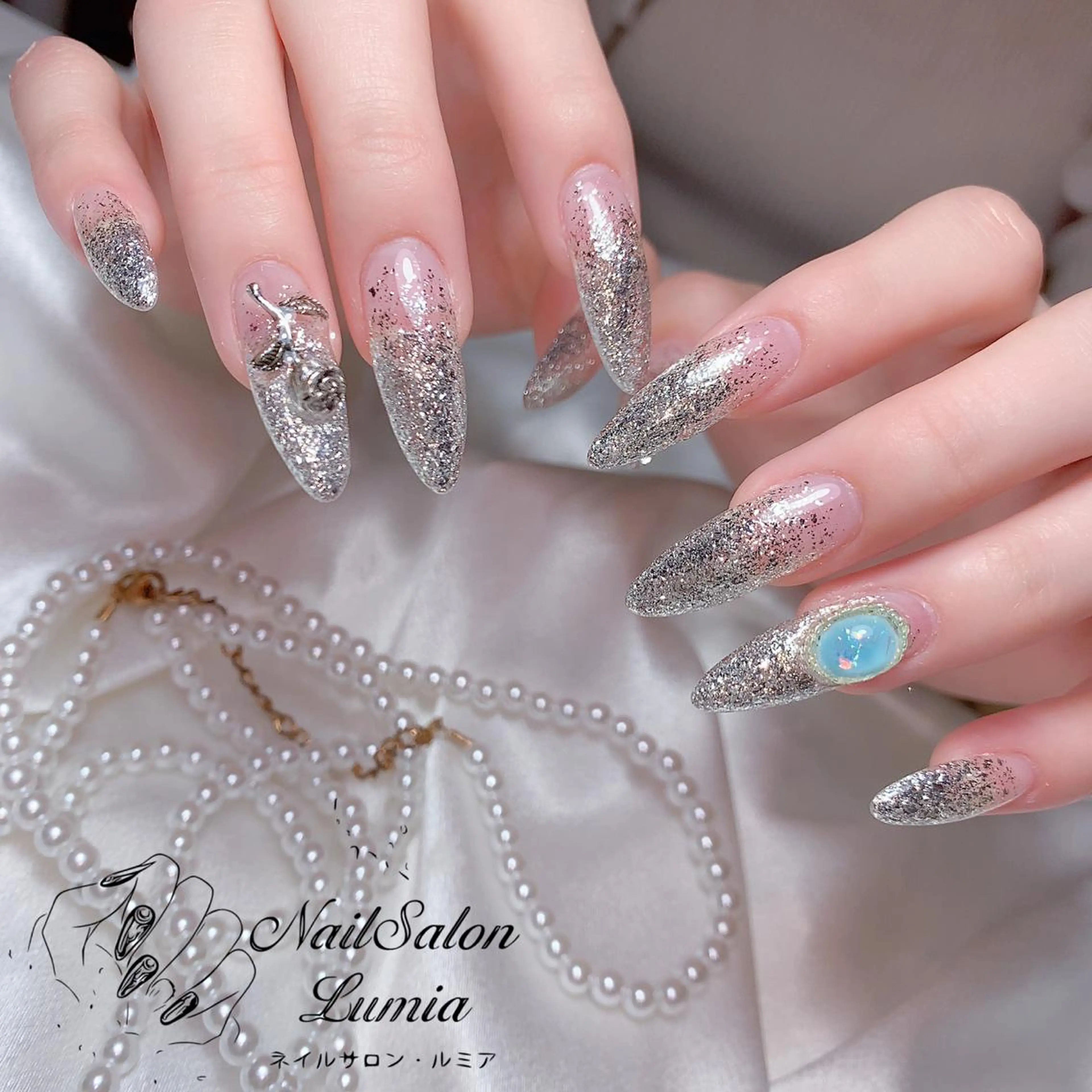 ネイル ハンドネイル ネイルサロン ルミア Lumia 店長のネイルデザイン
