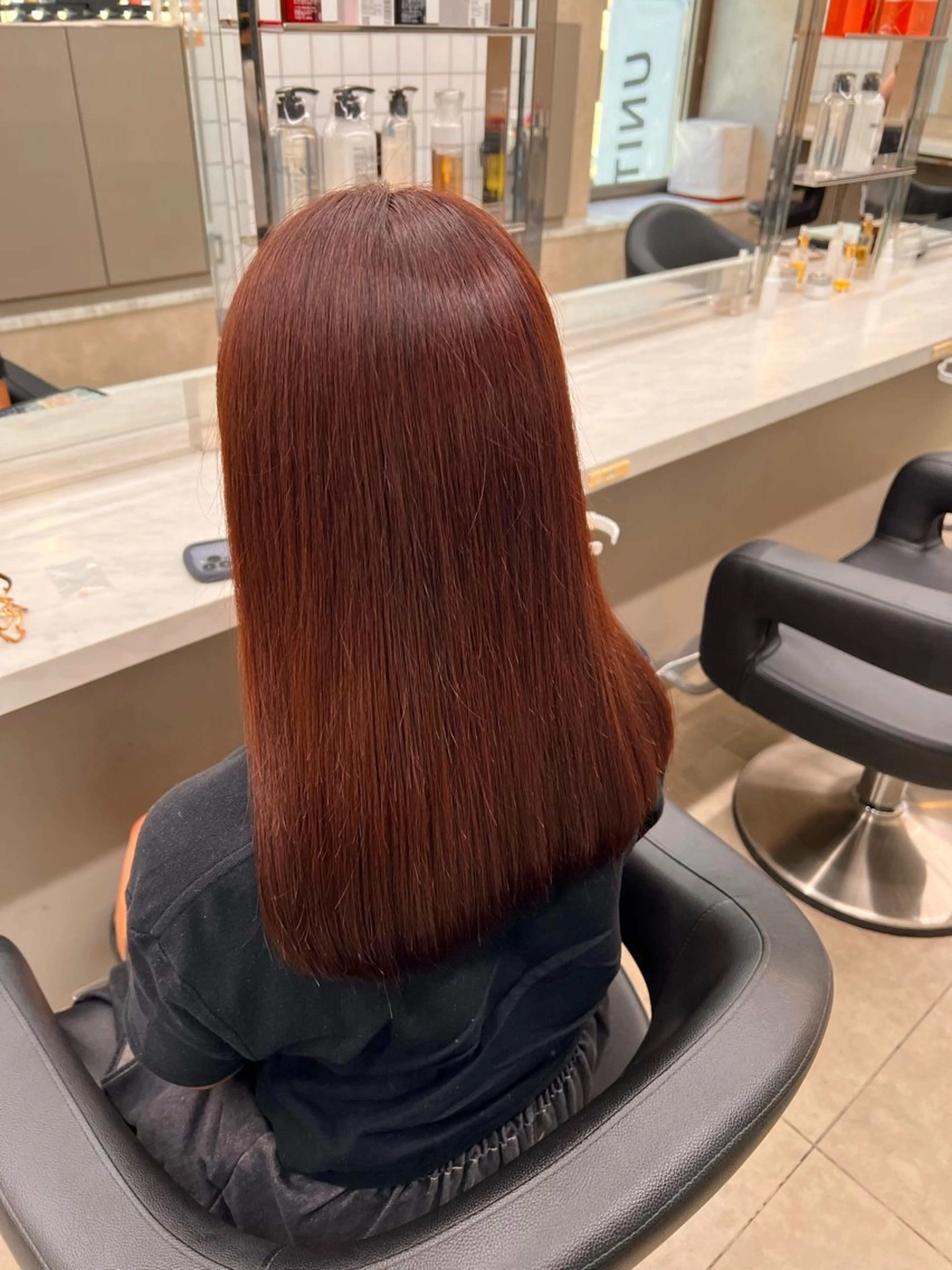 セミロング 💖札幌カラー 指名No.1💖玲奈のヘアスタイル