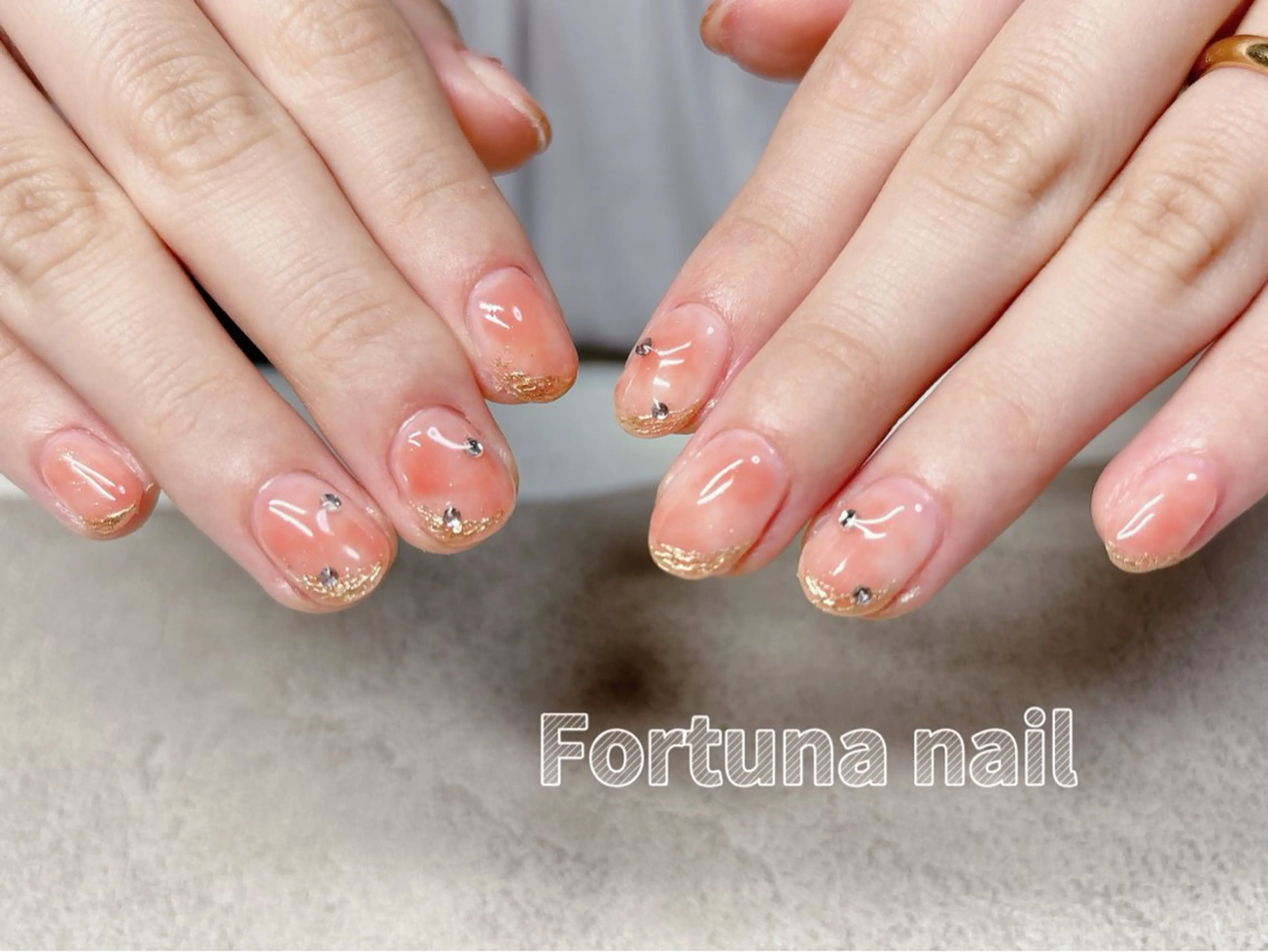 ネイル ハンドネイル Nail •Head スパFortunaのネイルデザイン