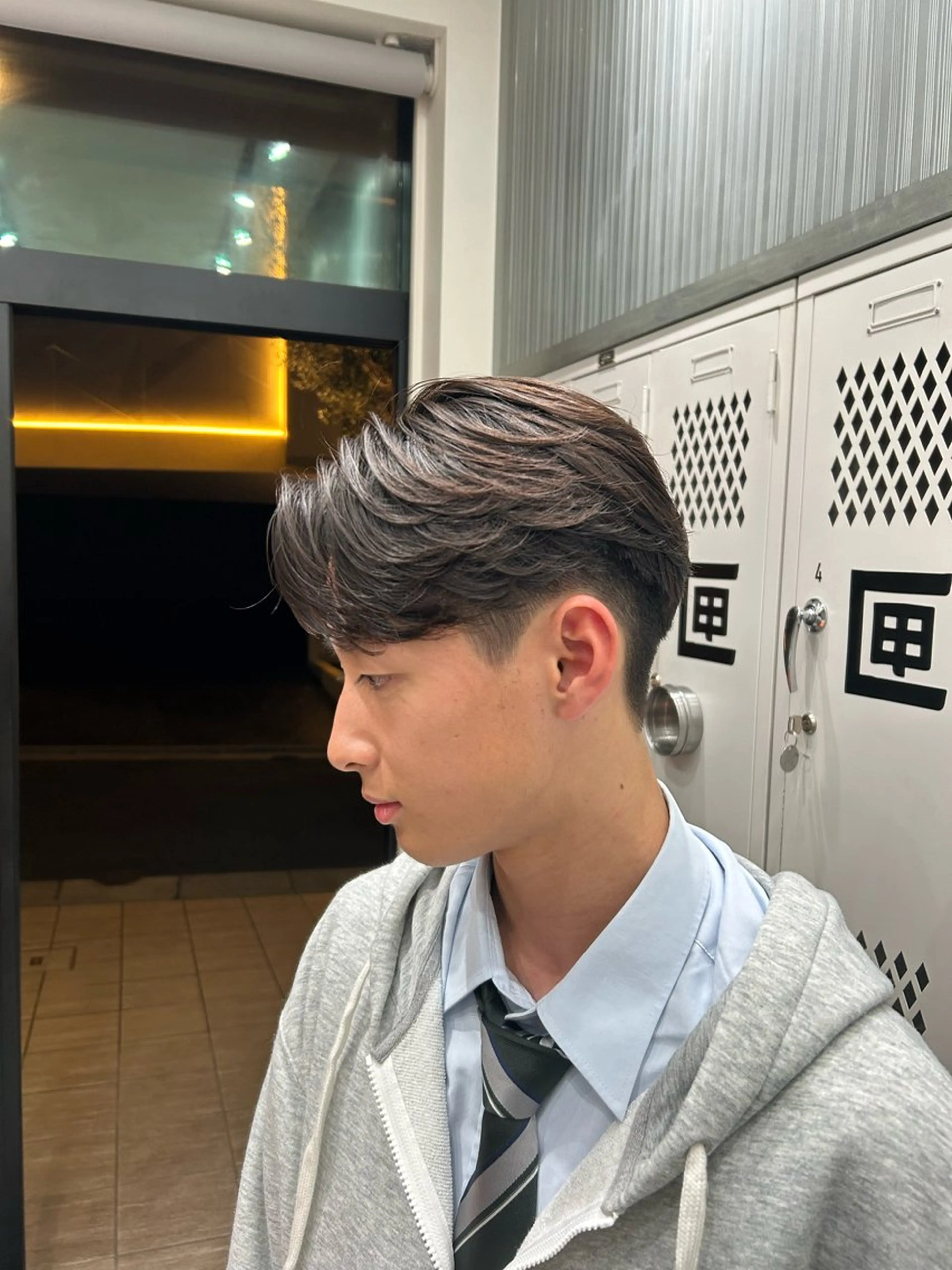 メンズ カット パーマ fifth春山 凜乃介のヘアスタイル