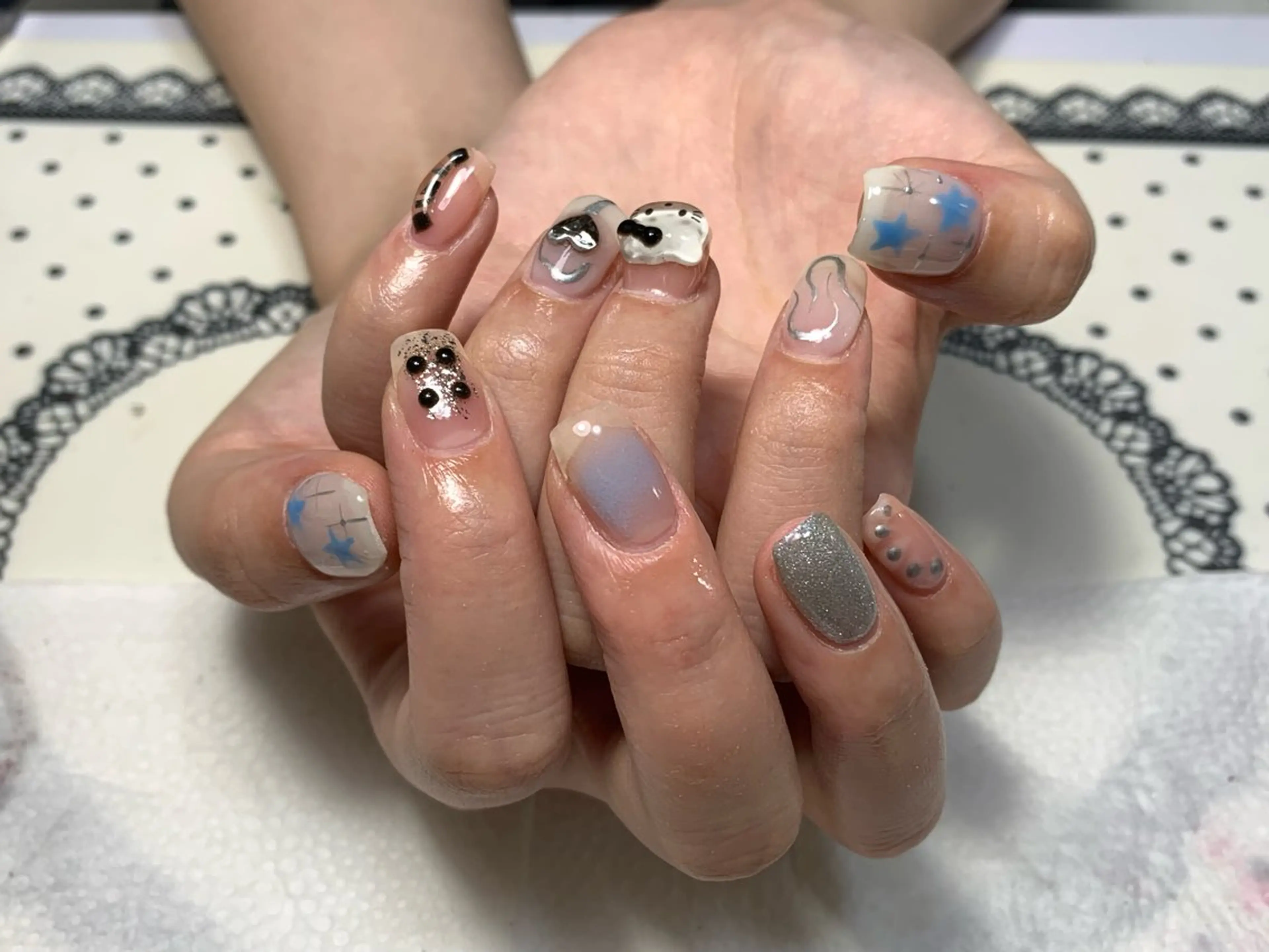 ネイル C ✨Mのネイルデザイン