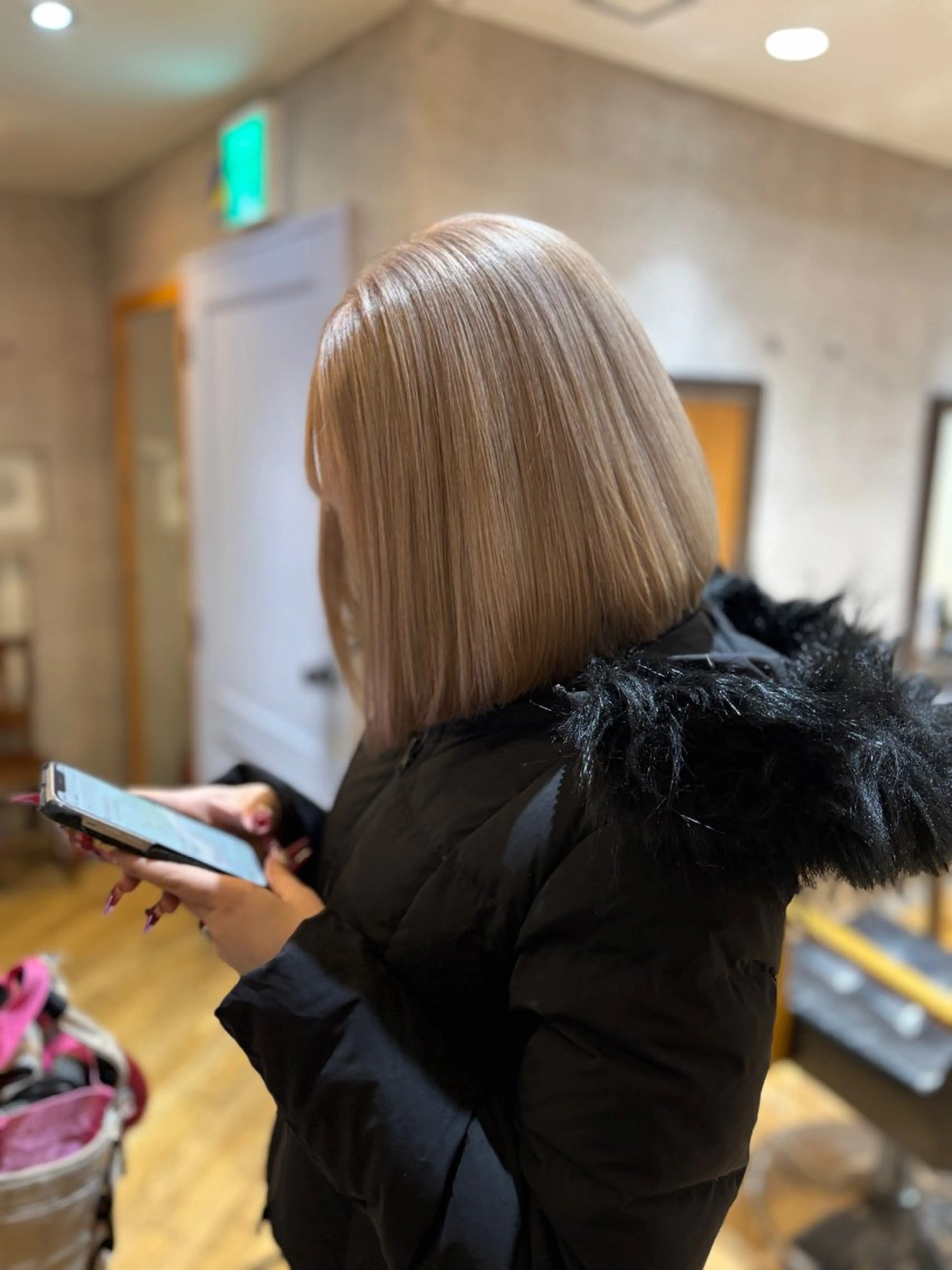 【🫧リピーター様限定🫧】🌻カット+ダブルカラー+トリートメント🌻14500円の写真