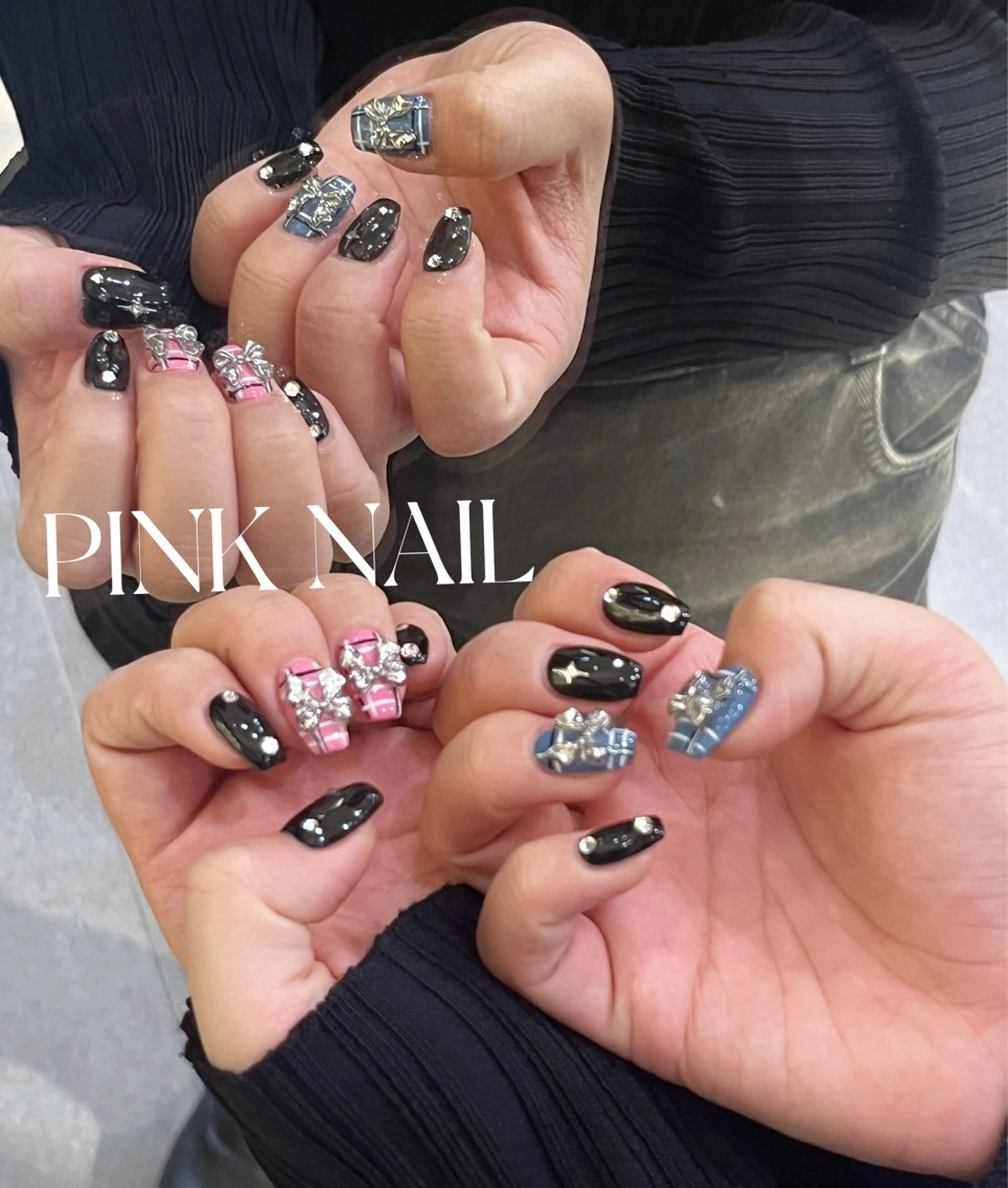 ネイル ハンドネイル pink nailのその他イメージ