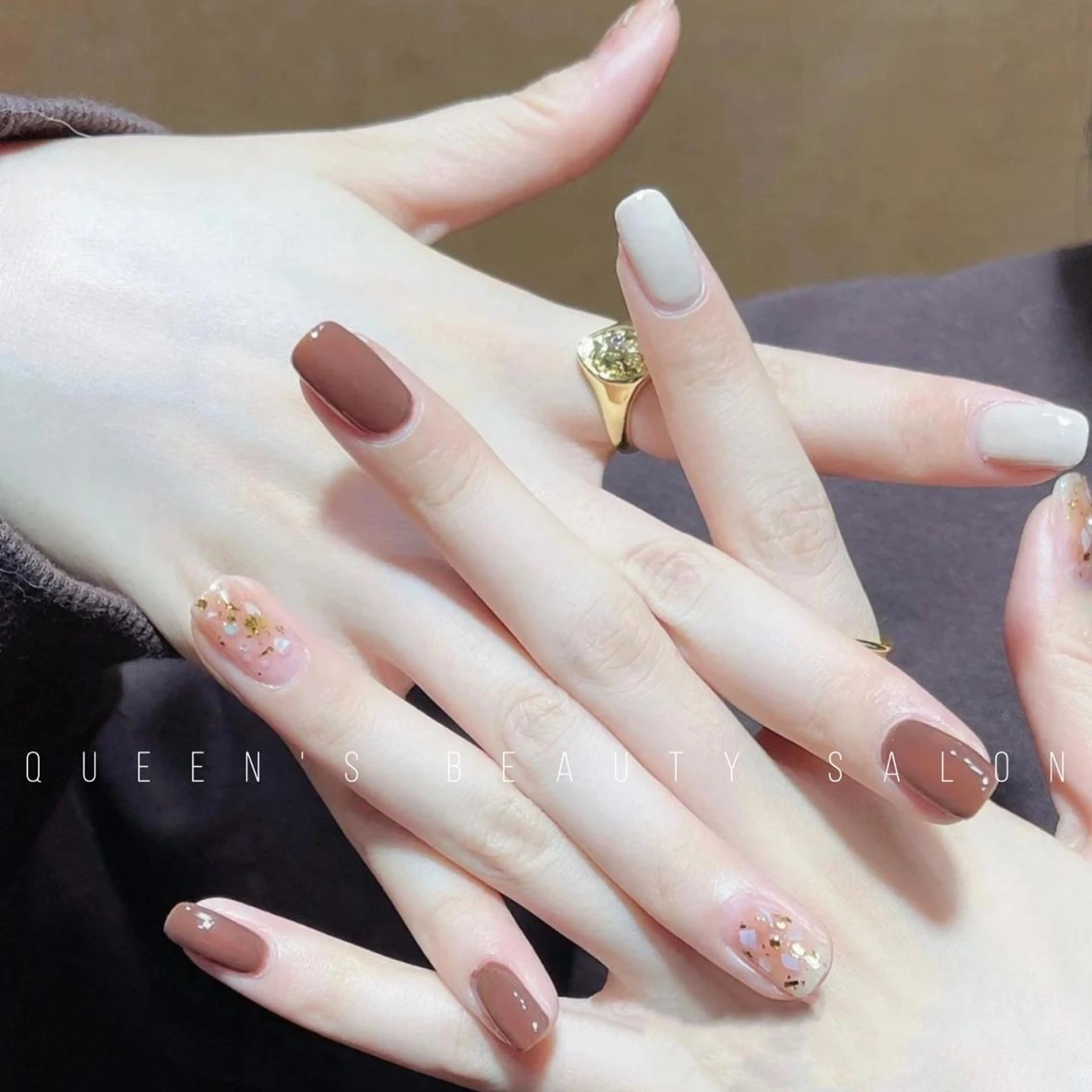 ネイル ハンドネイル Queens マオのネイルデザイン