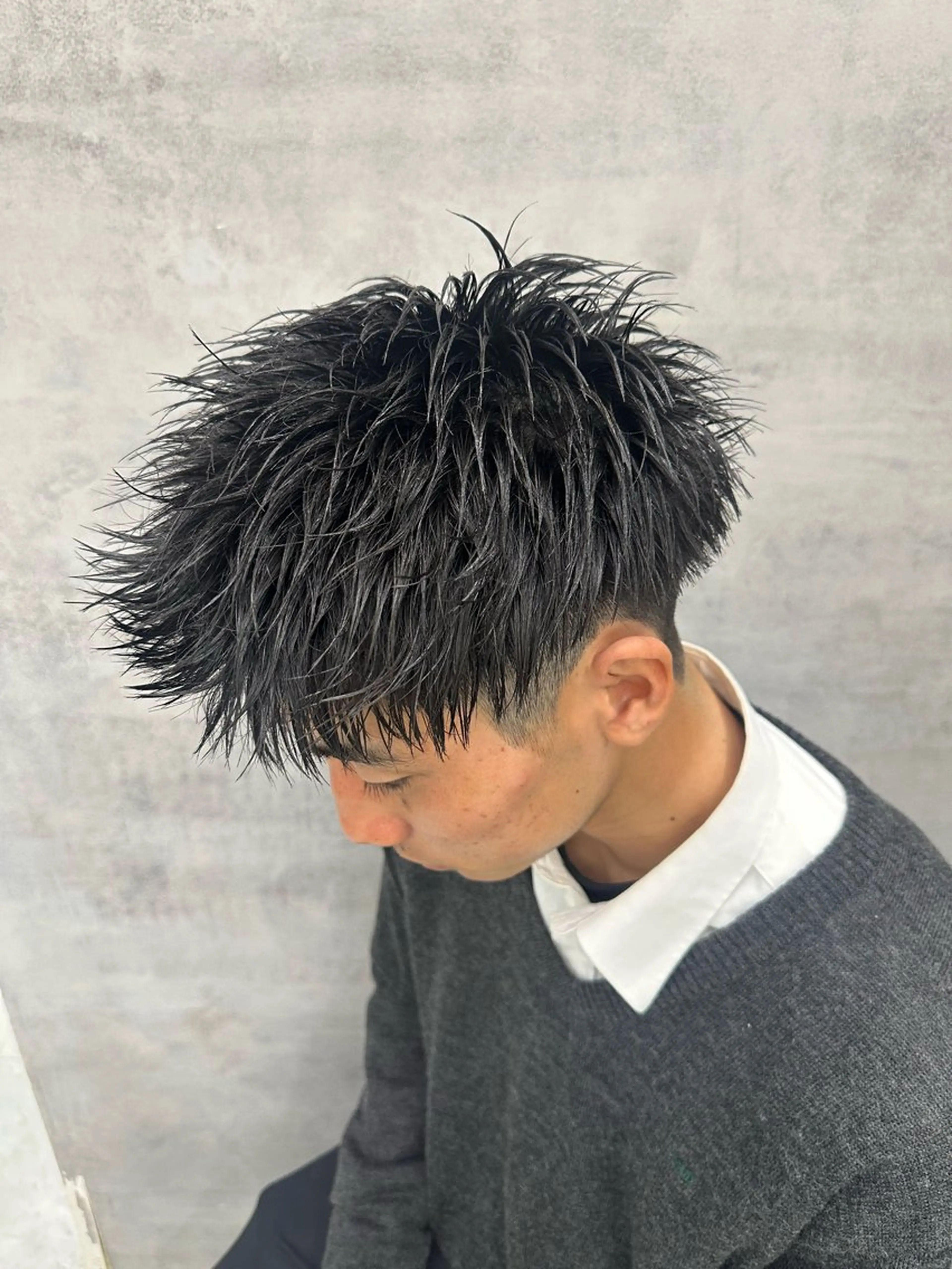 ショート ヘアアレンジ メンズ メンズヘア静岡 ✂︎Ryuheiのヘアスタイル