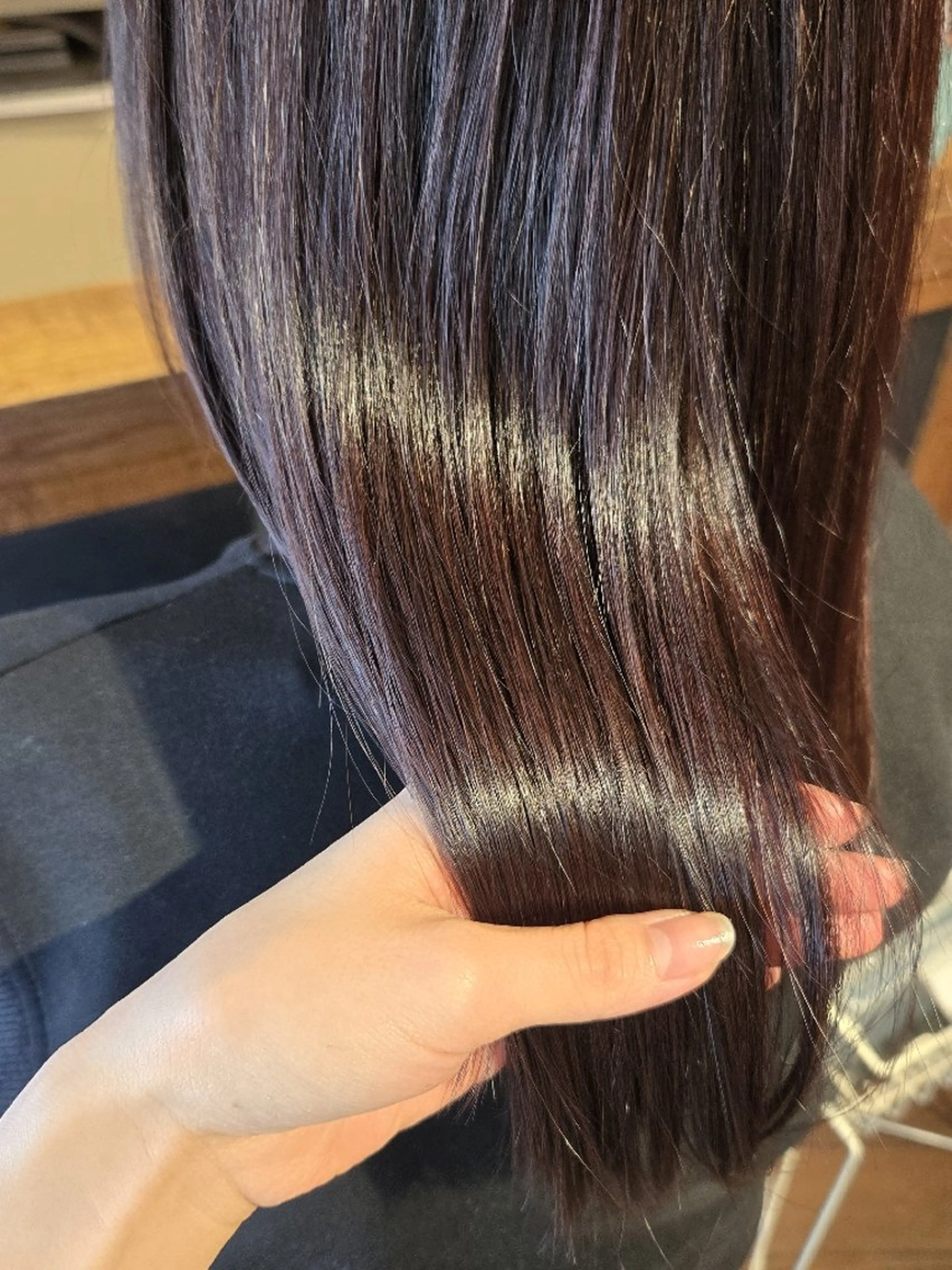 セミロング カラー カット ヘアカラー トリートメント 韓国好き🇰🇷 美容師MIKUのヘアスタイル