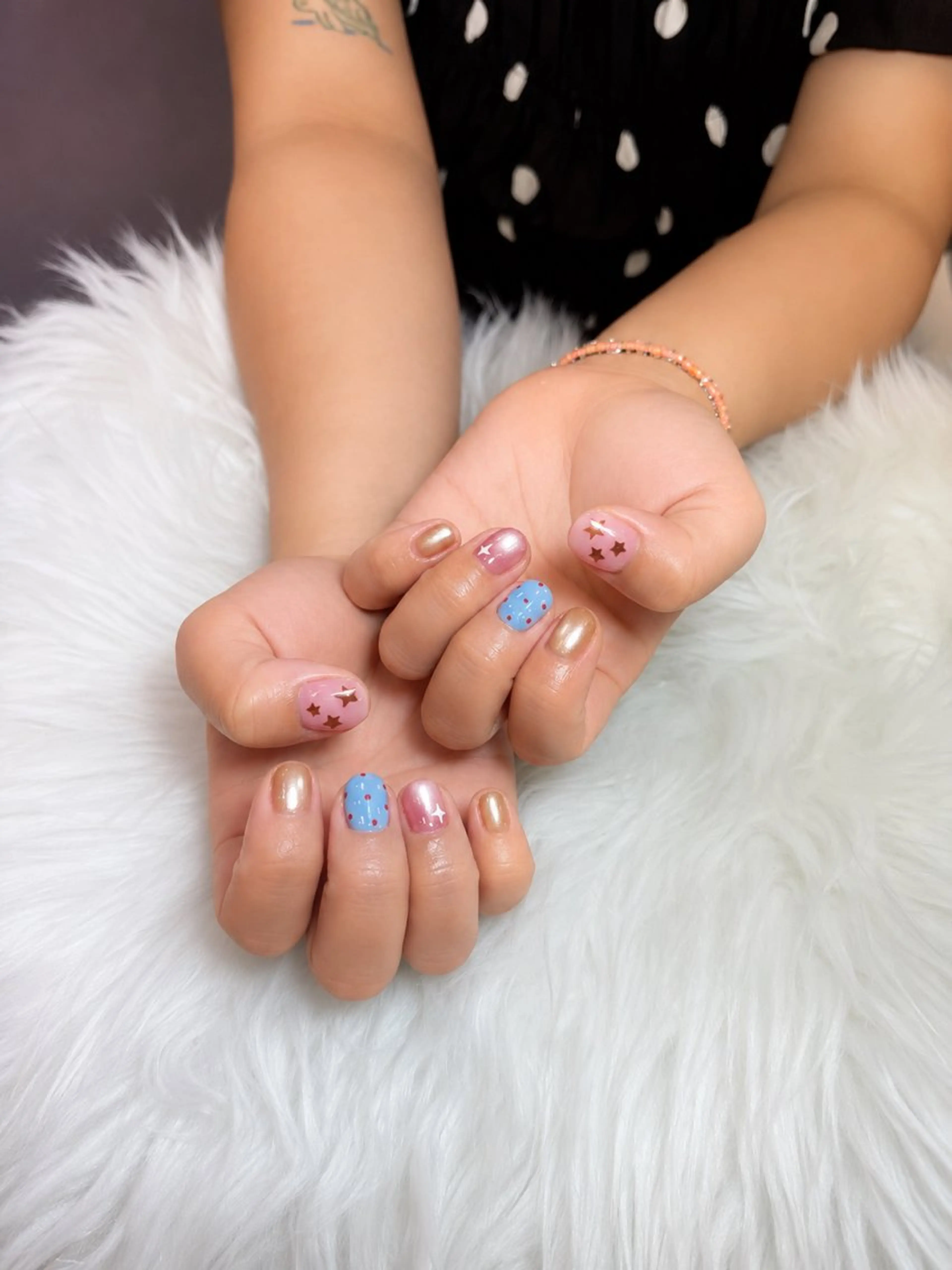ネイル 韓国ネイル ワンホンネイル MEO MEO NAIL  守山のネイルデザイン