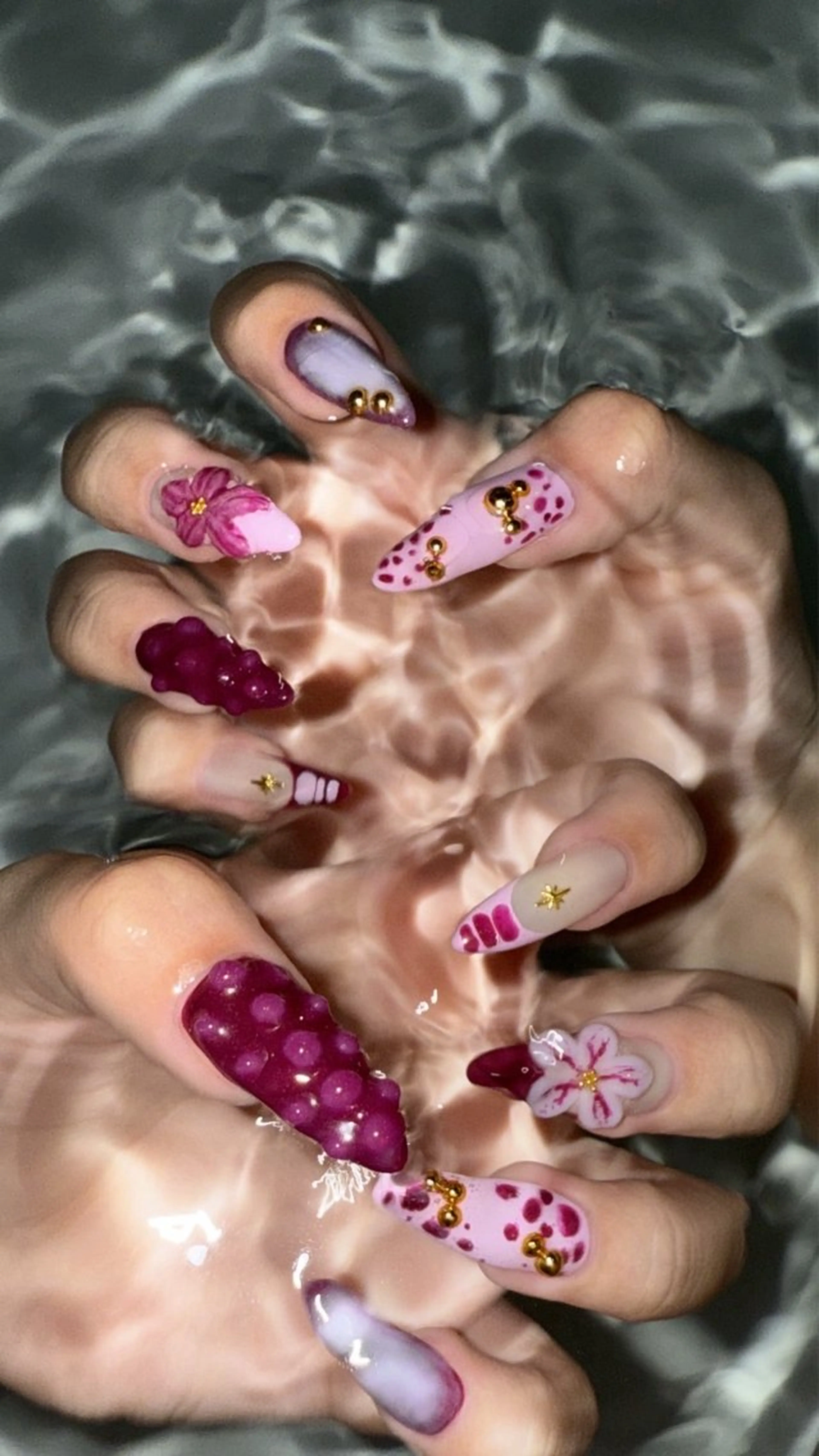 ネイル ハンドネイル YukaRyu /癖デザインのネイルデザイン