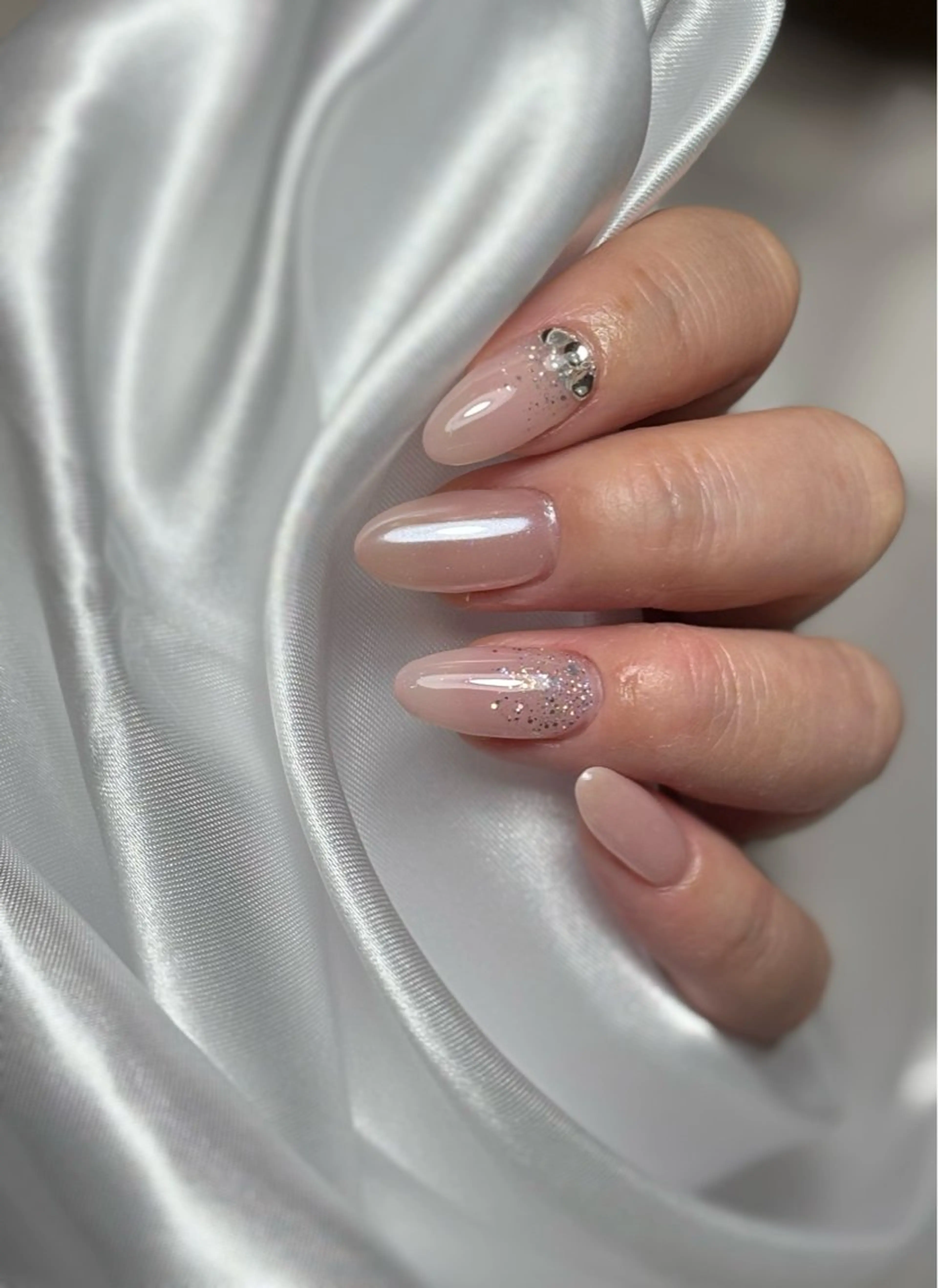 ネイル 春ネイル Minamo 🩵のネイルデザイン