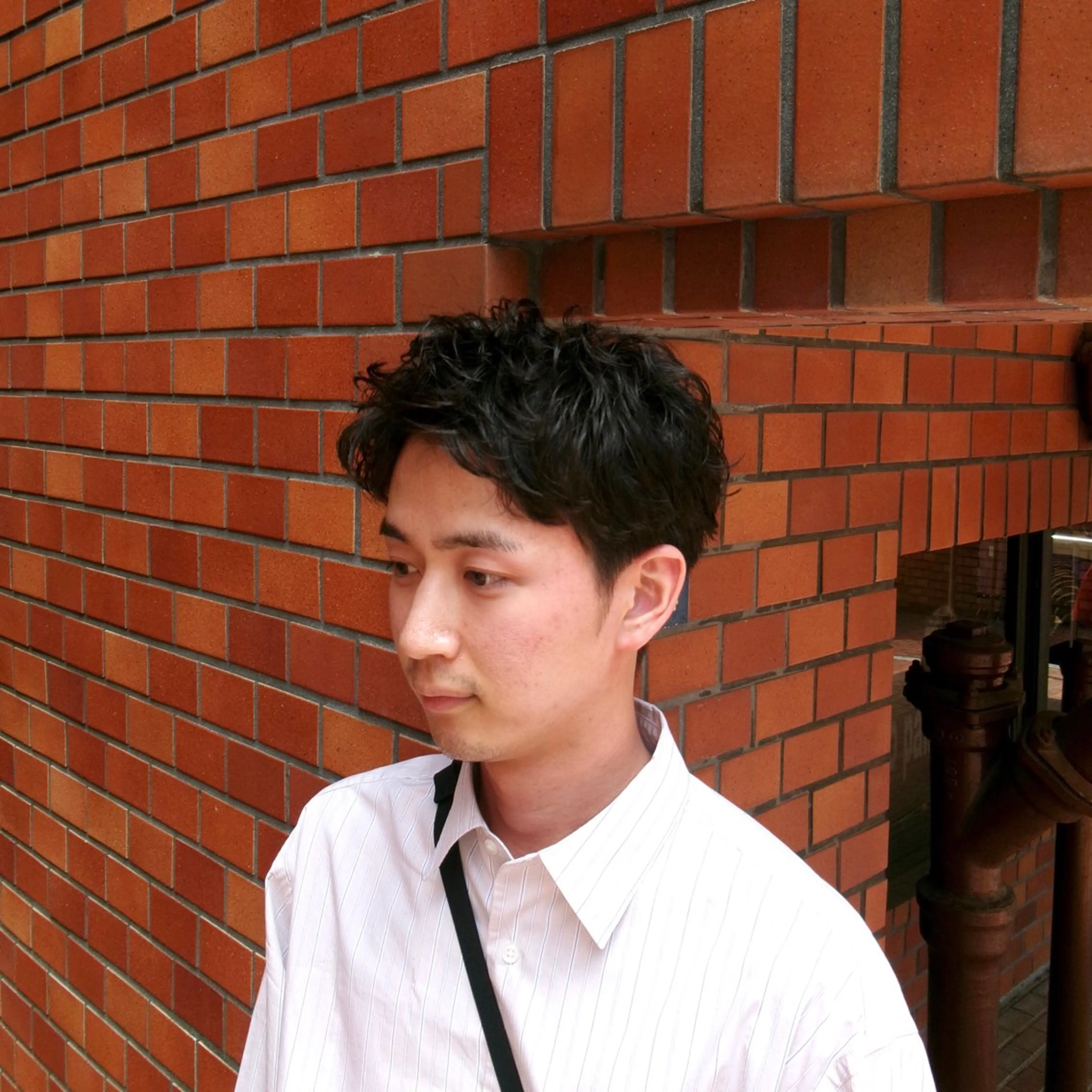 ショート メンズ メンズパーマ メンズカット 髙橋創のヘアスタイル