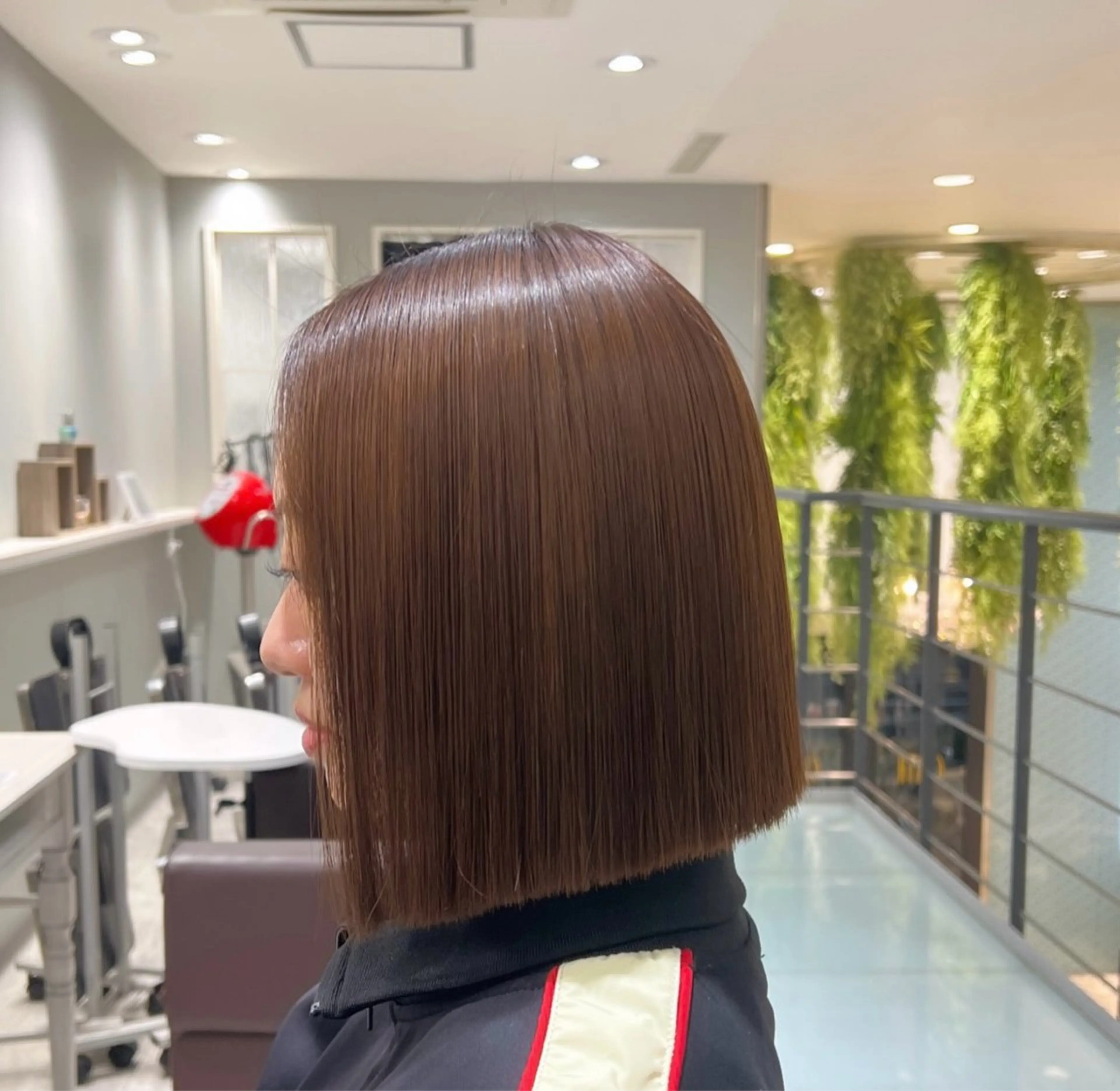 【業界最高峰の髪質改善コース】髪質改善ストレート＋高分子ケラチン+リンゴ幹細胞+超高濃度キトサン＋質感カット❤️‍🔥の写真