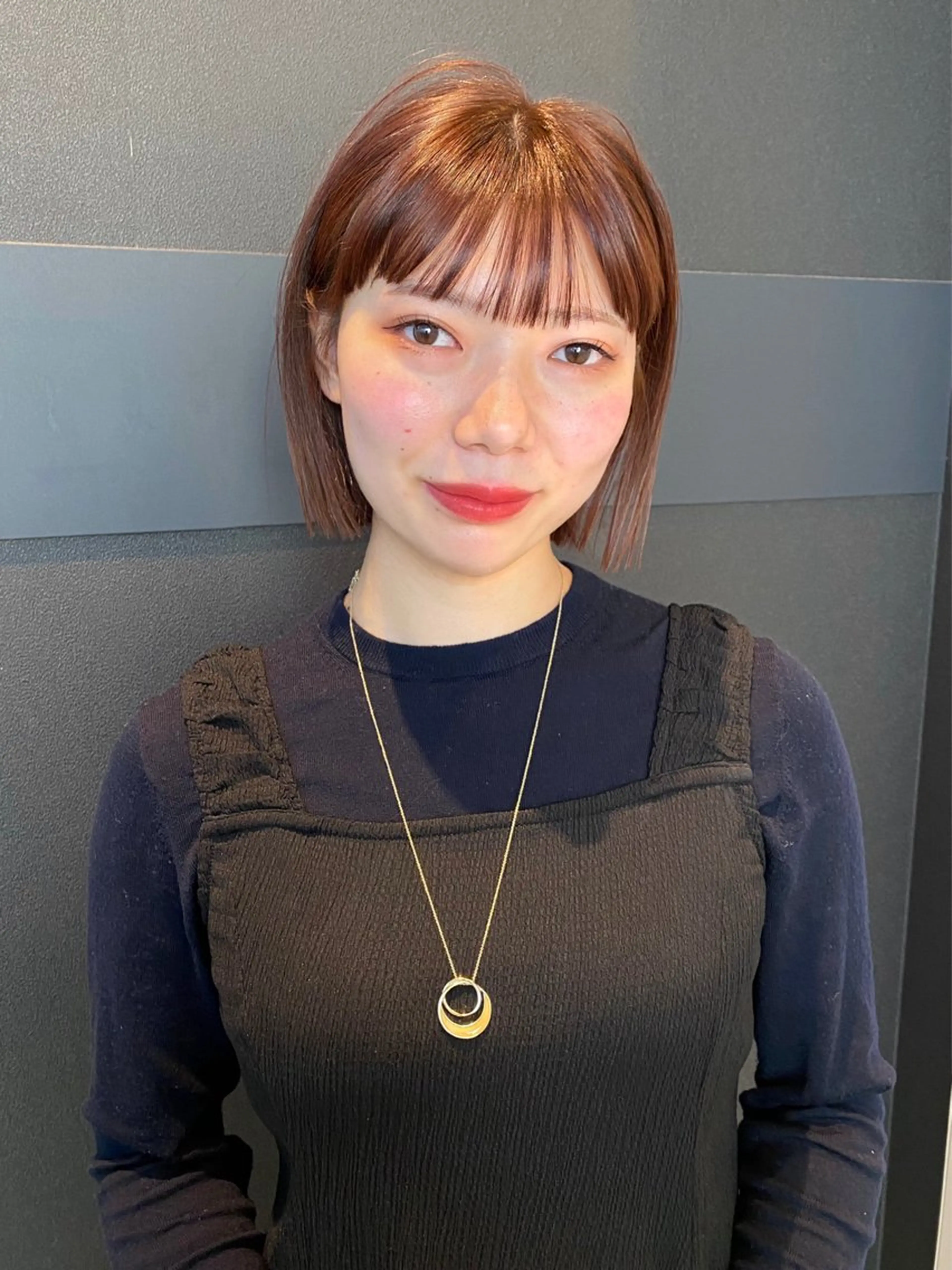 ショート カラー ブラウンカラー カット ヘアカラー トリートメント mai / linoah˚✧のヘアスタイル