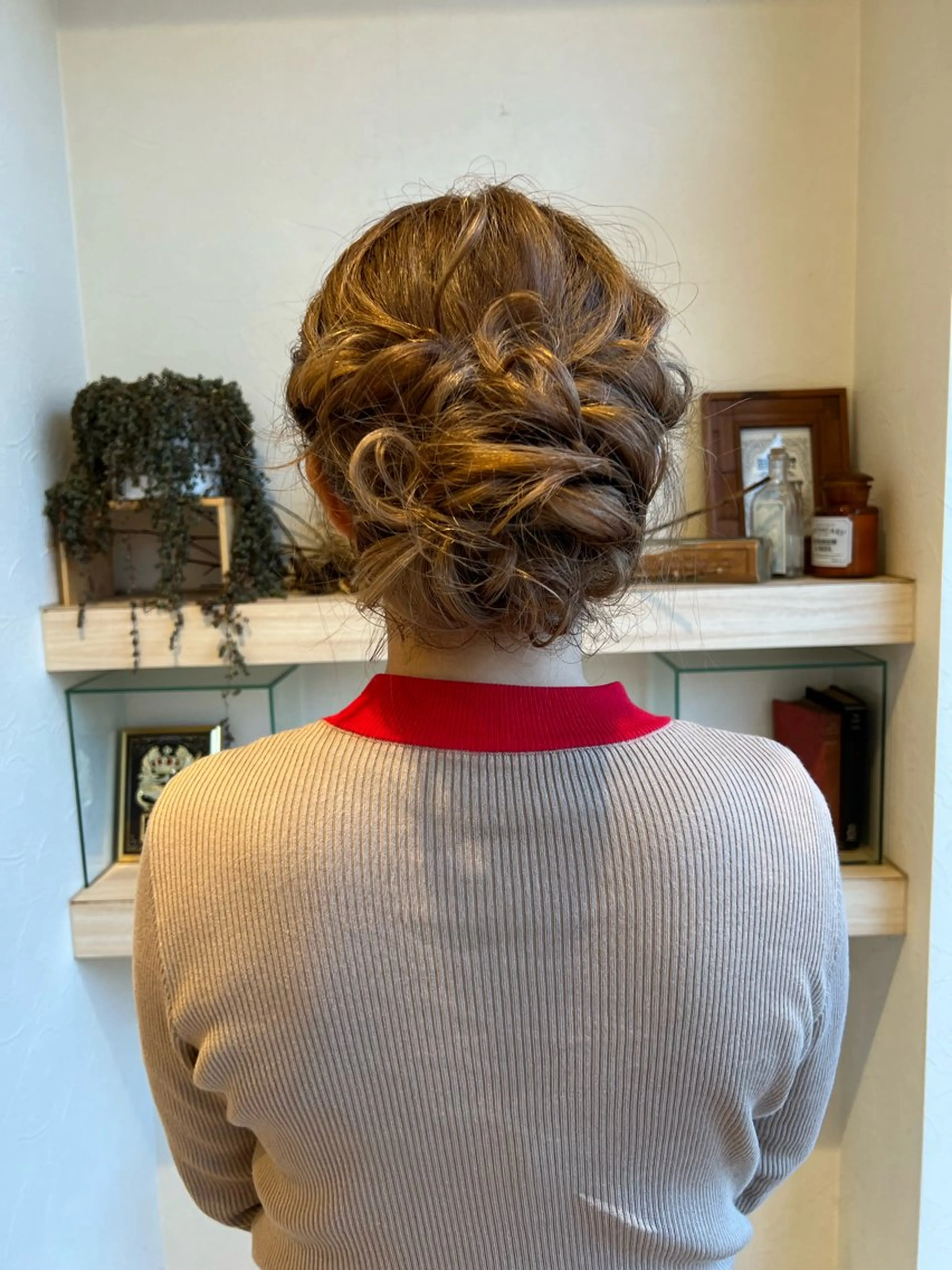 ミディアム 韓国風🌷✨ 守屋紗希のヘアスタイル