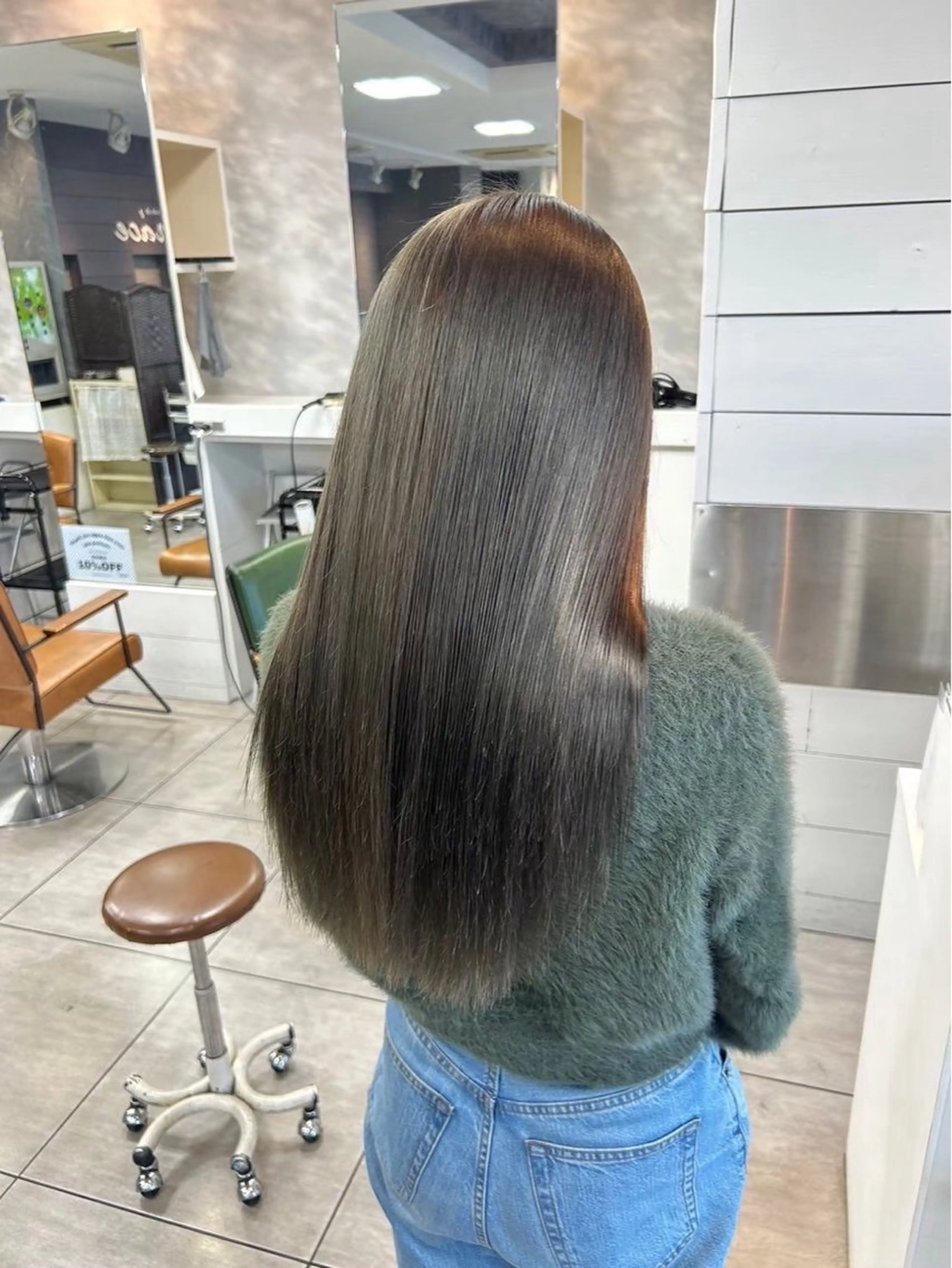 ロング brace 小笹花純のヘアスタイル