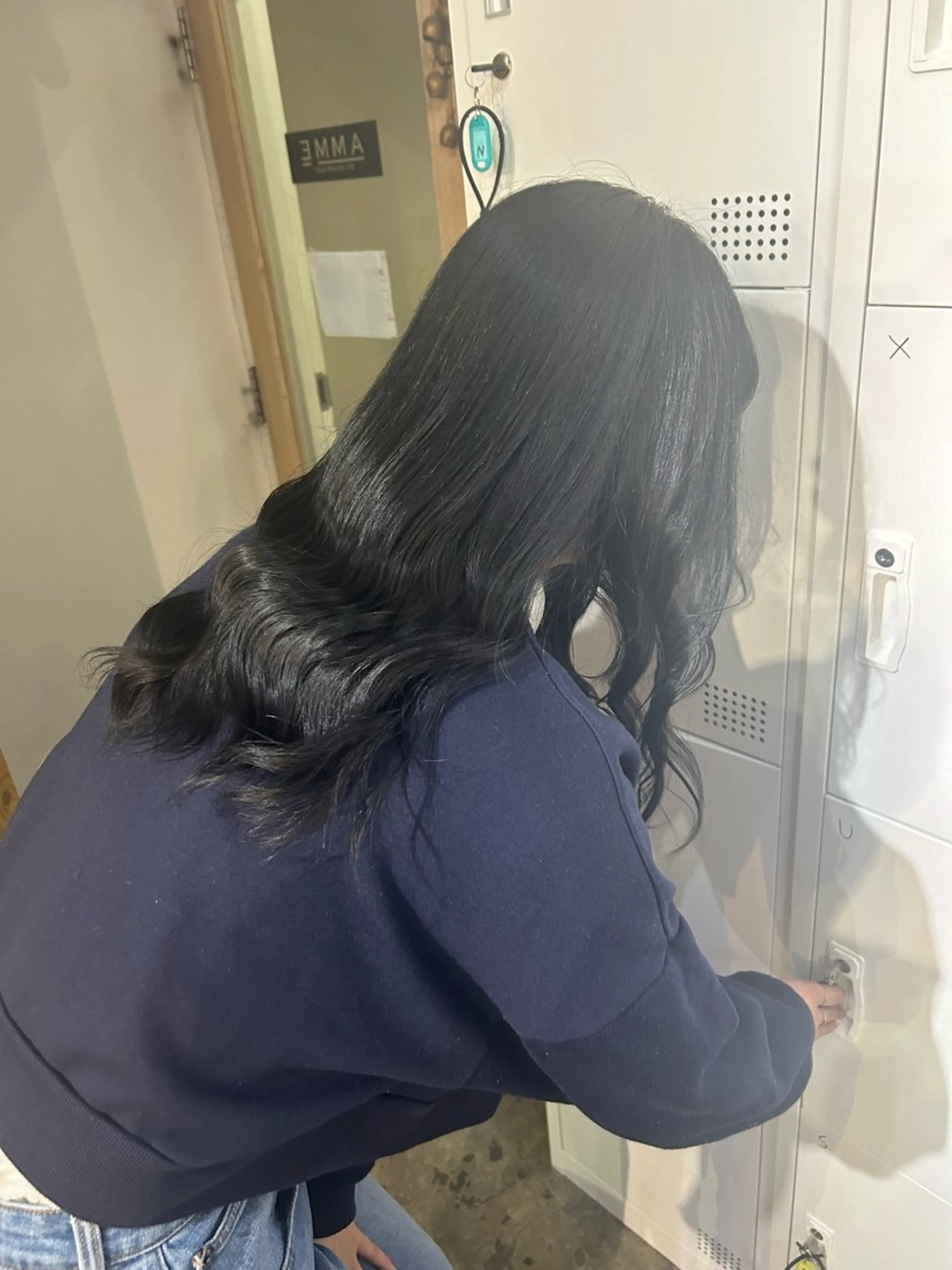 ロング カラー オオニシ オト☁️のヘアスタイル