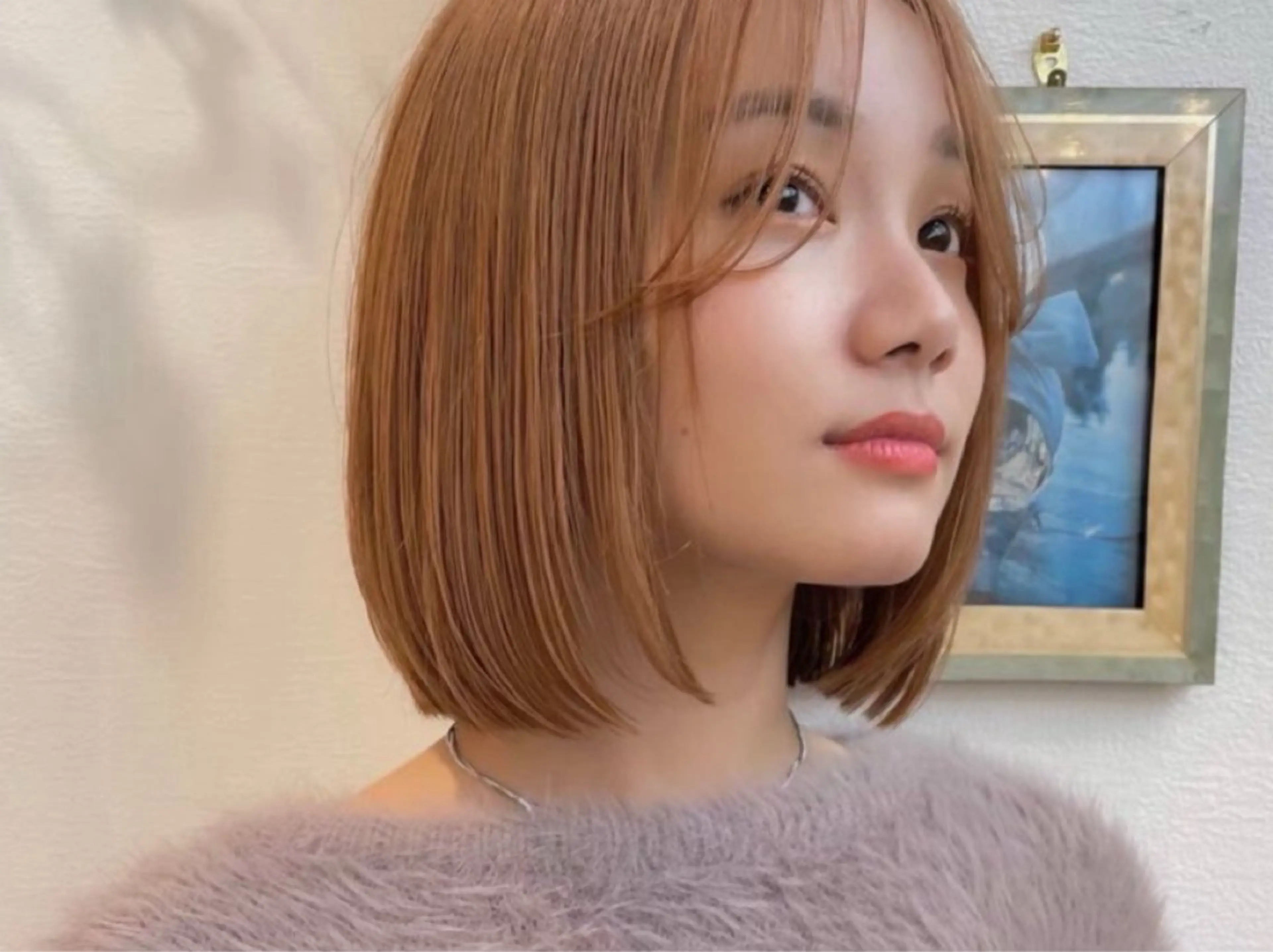 ミディアム 🎀ボブ/レイヤー /銀座/Emaのヘアスタイル