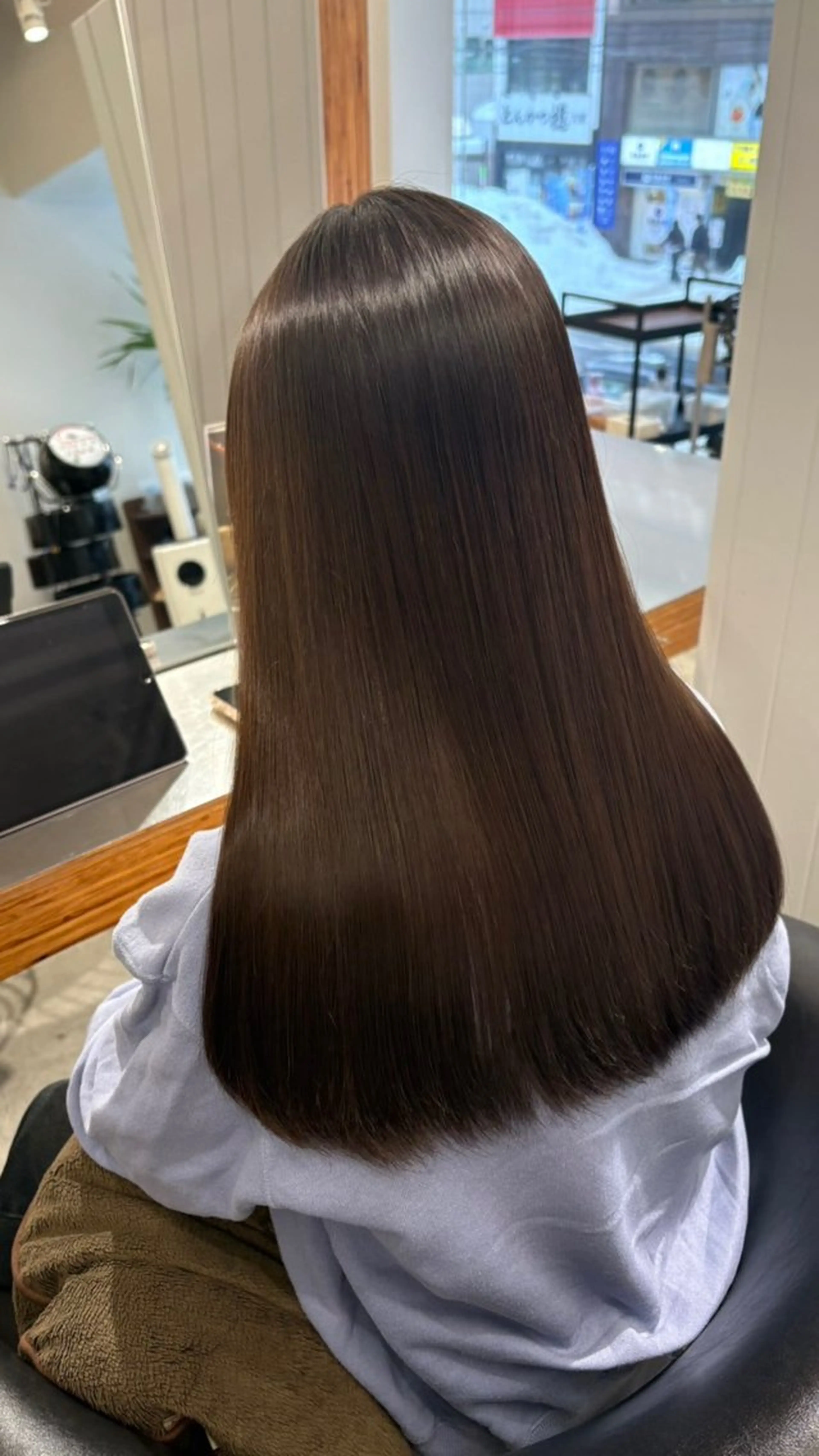 ロング 菊地 心のヘアスタイル