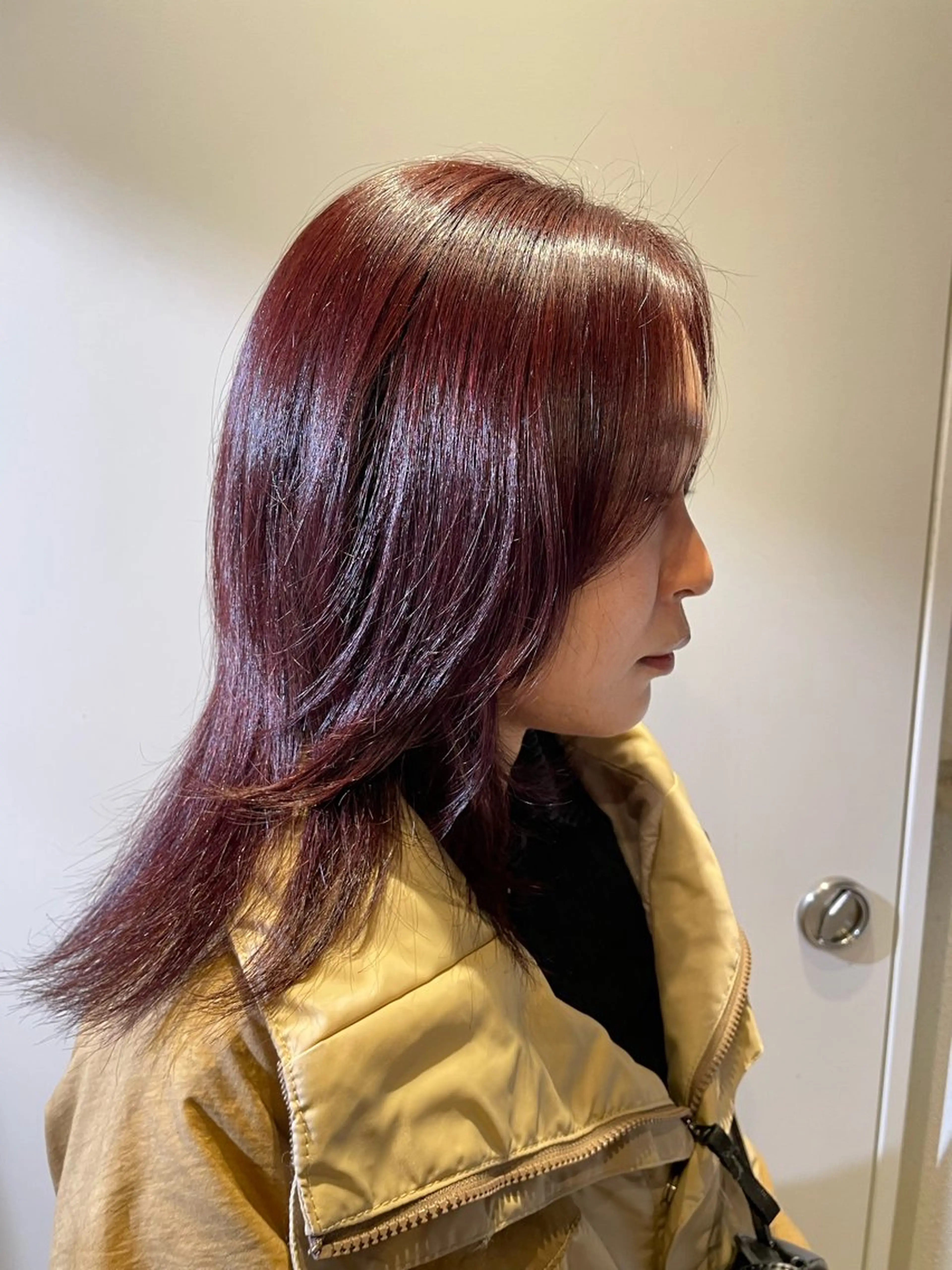 セミロング カラー カット ヘアカラー トリートメント 🎀レイヤー/パーマ カラー/ai🎀のヘアスタイル